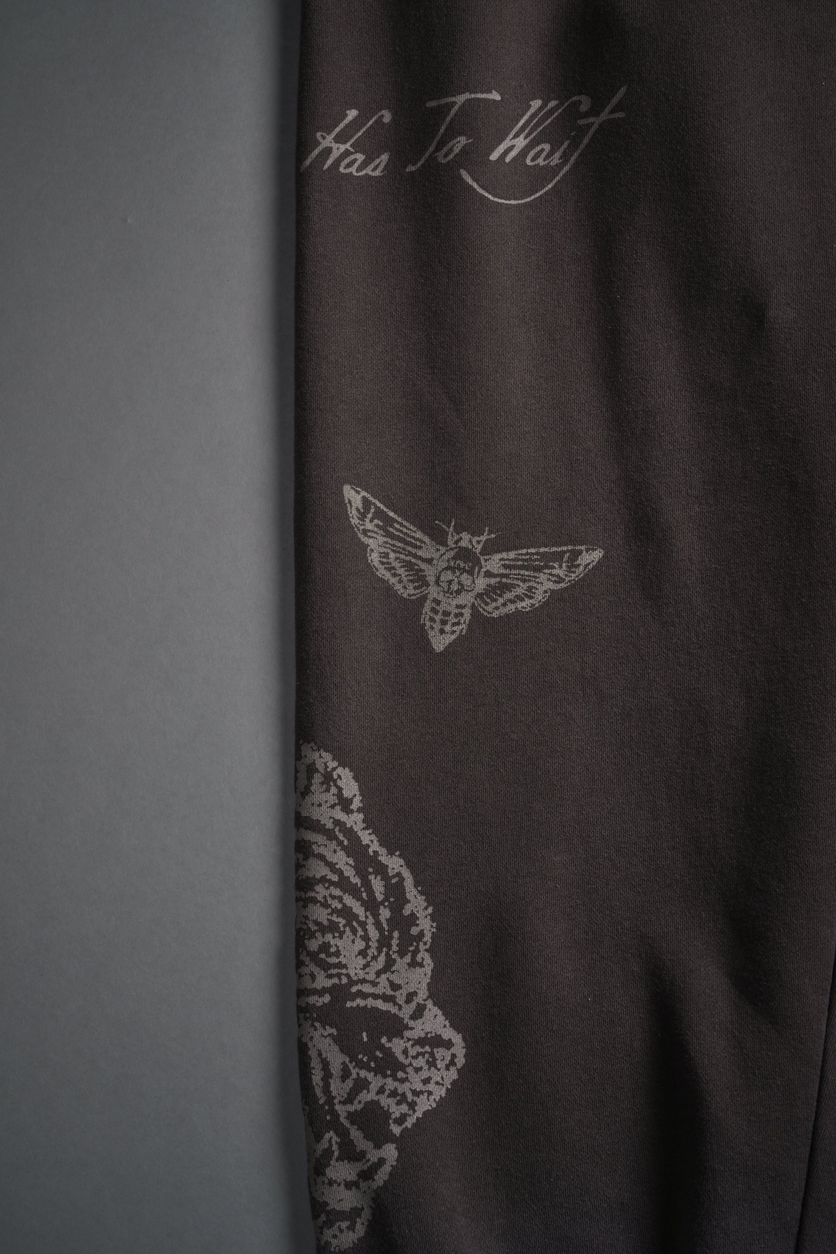 Sacred Flash Lightweight Lounger Sweat Pants in Darc Brown Drift Wash