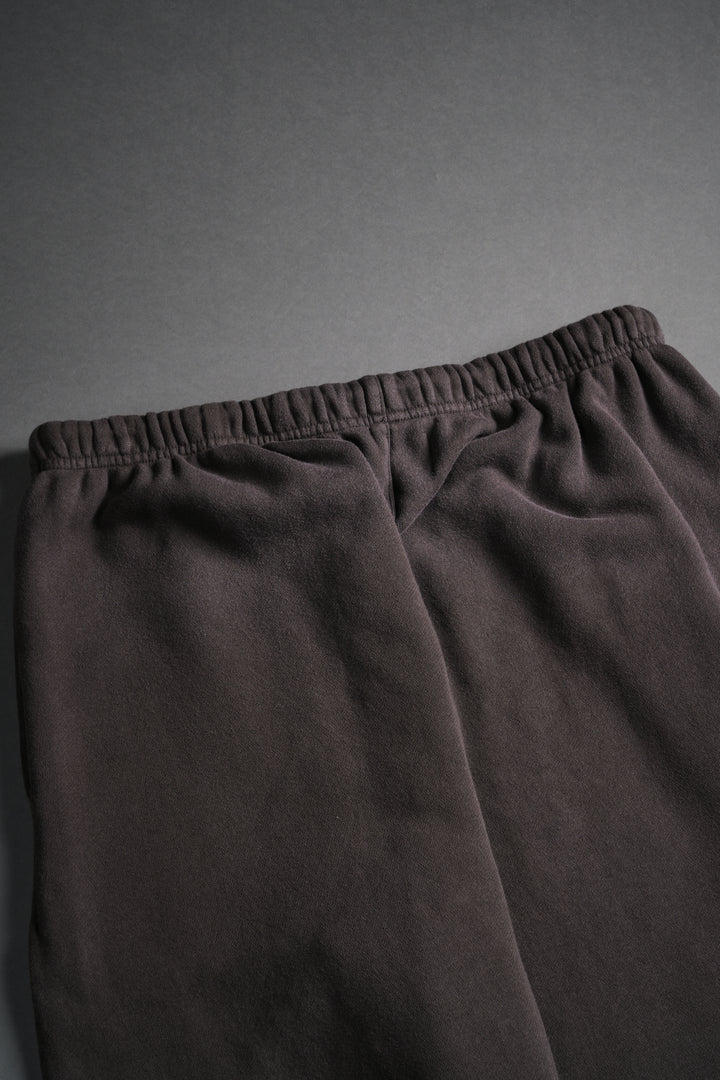 Sacred Flash Lightweight Lounger Sweat Pants in Darc Brown Drift Wash