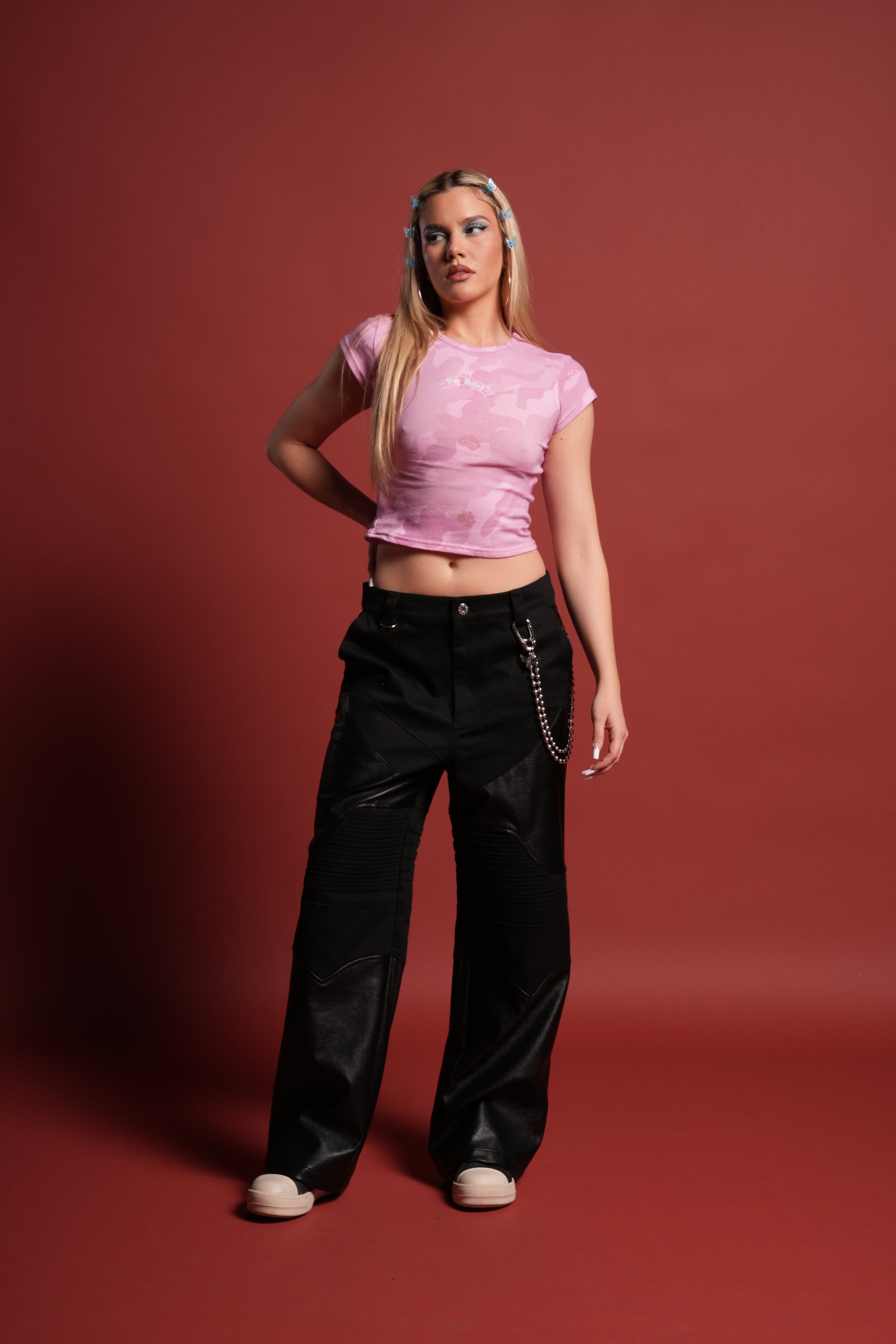 Darc Covenant "Baby" Tee in DSVD Bubblegum Camo