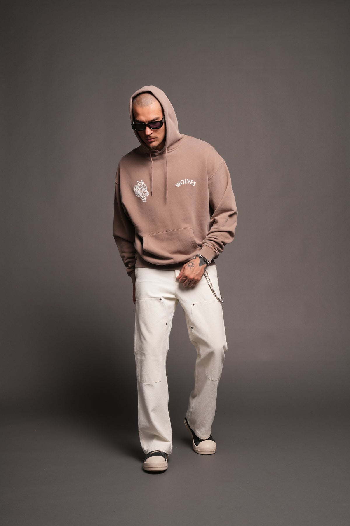 Leap Of Faith V2 Bishop Hoodie In Mojave Brown