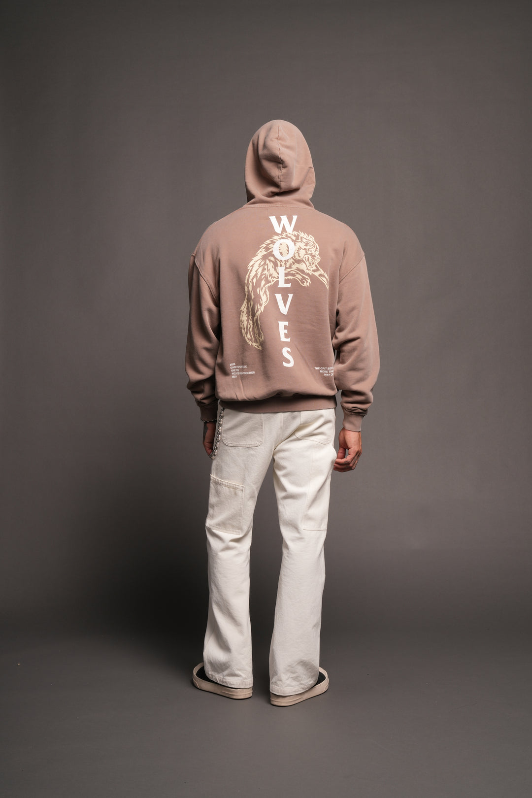 Leap Of Faith V2 Bishop Hoodie In Mojave Brown