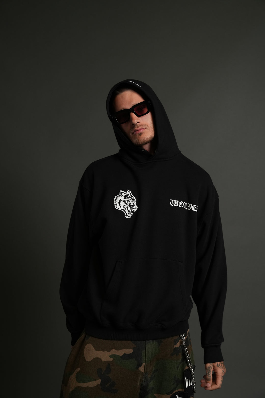 Dead of Night "Pierce" Hoodie in Black