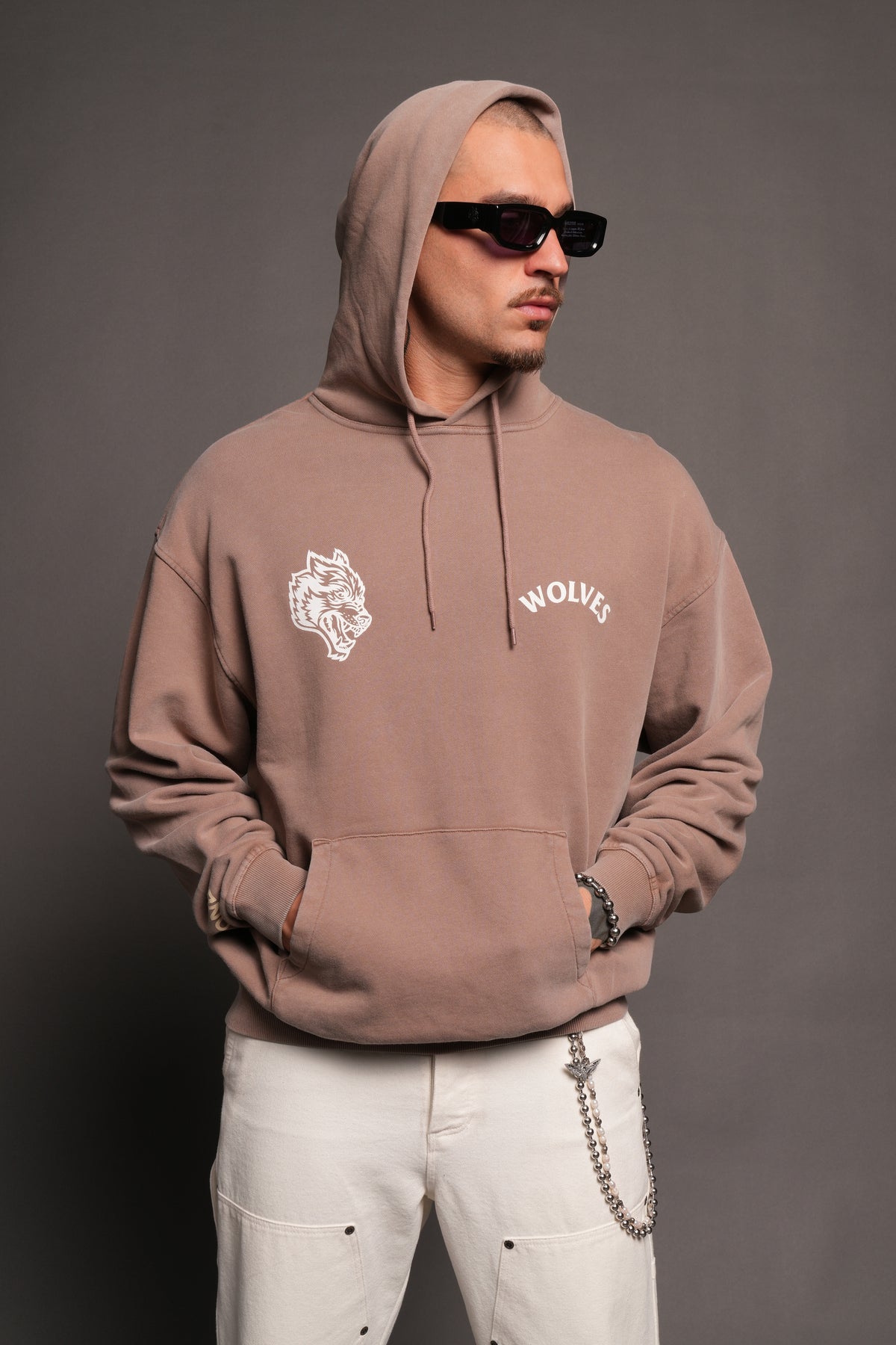 Leap Of Faith V2 Bishop Hoodie In Mojave Brown