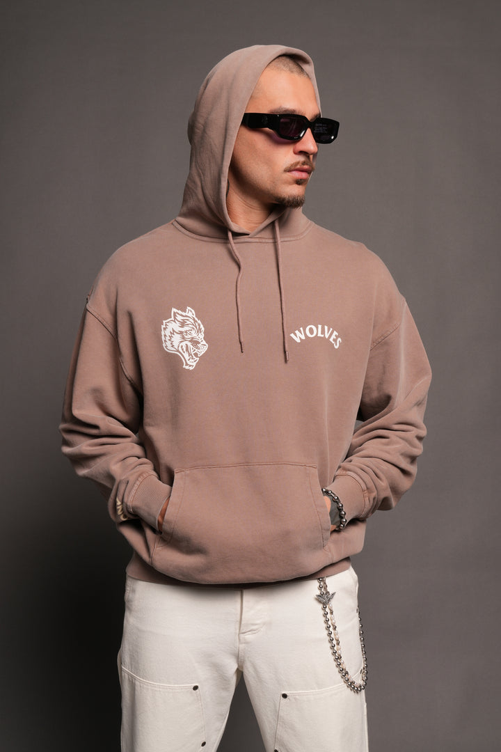 Leap Of Faith V2 Bishop Hoodie In Mojave Brown