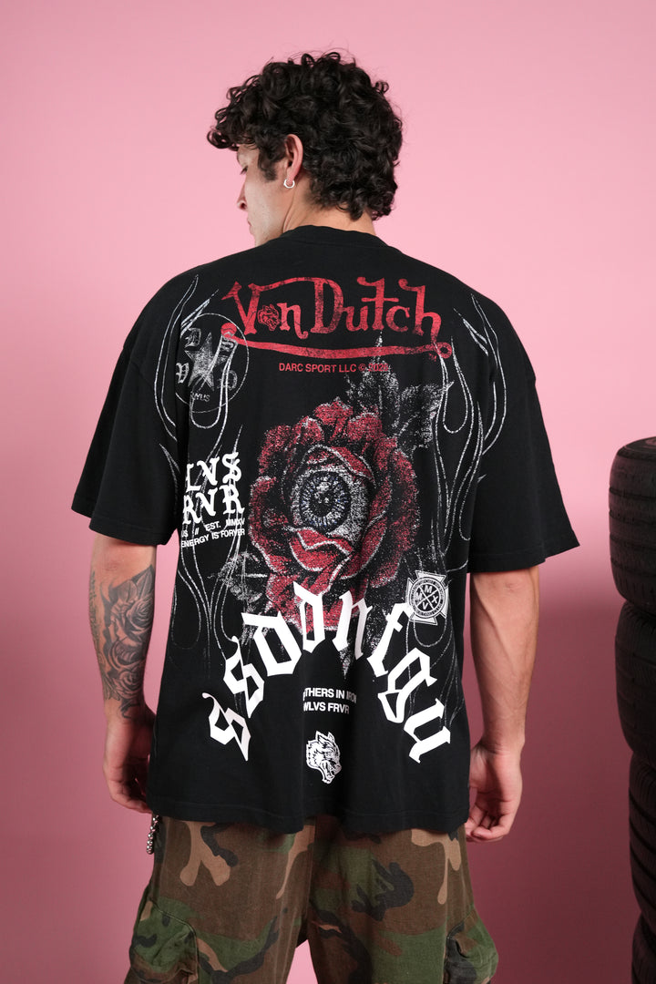 Darc Nocturne "Side-By-Side" Series Premium Tee in Black