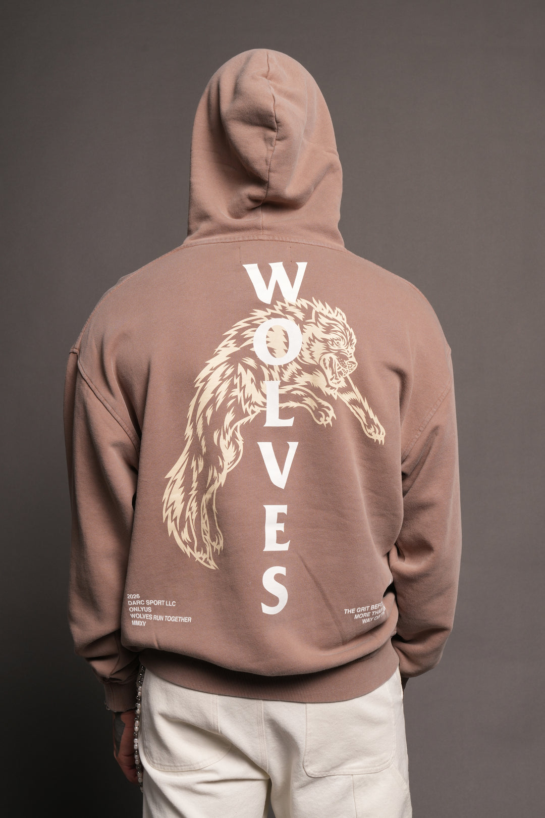 Leap Of Faith V2 Bishop Hoodie In Mojave Brown