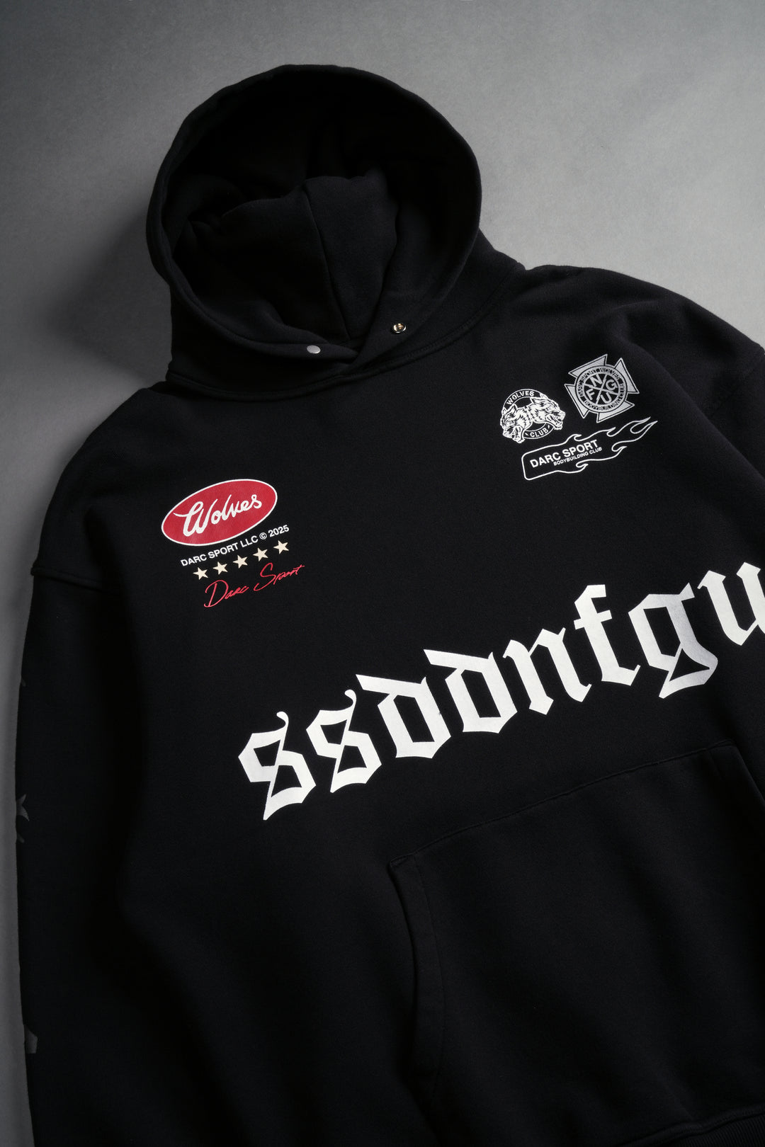 Us Forever "Pierce" Hoodie in Black