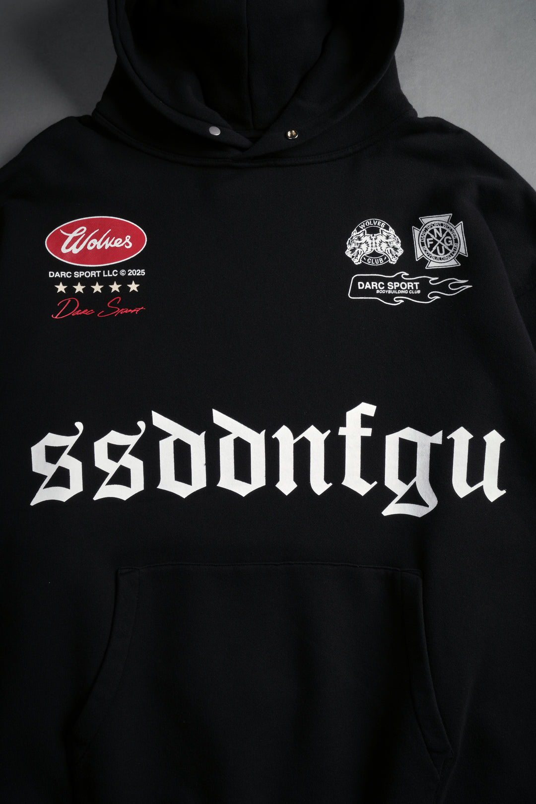 Us Forever "Pierce" Hoodie in Black