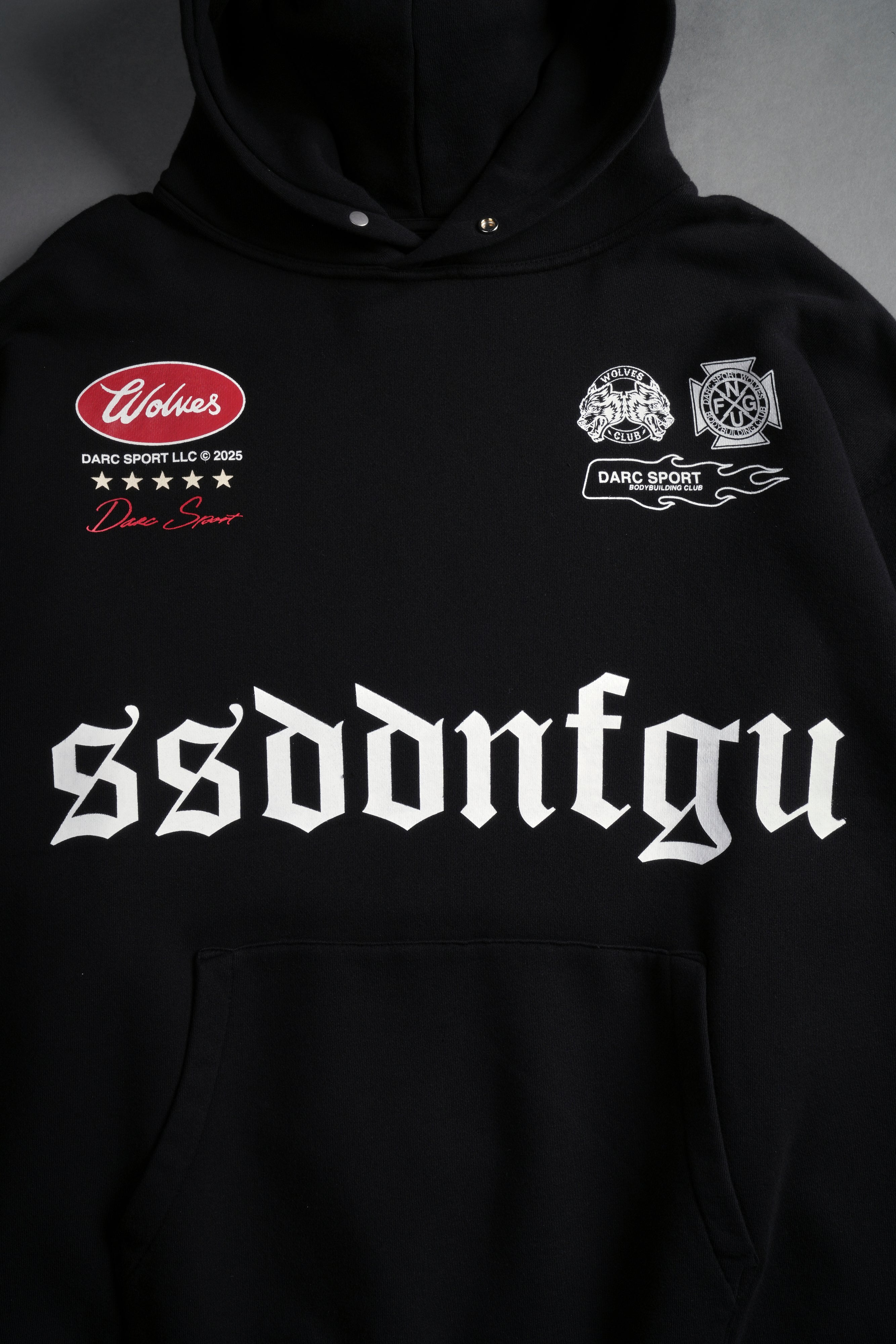 Us Forever "Pierce" Hoodie in Black