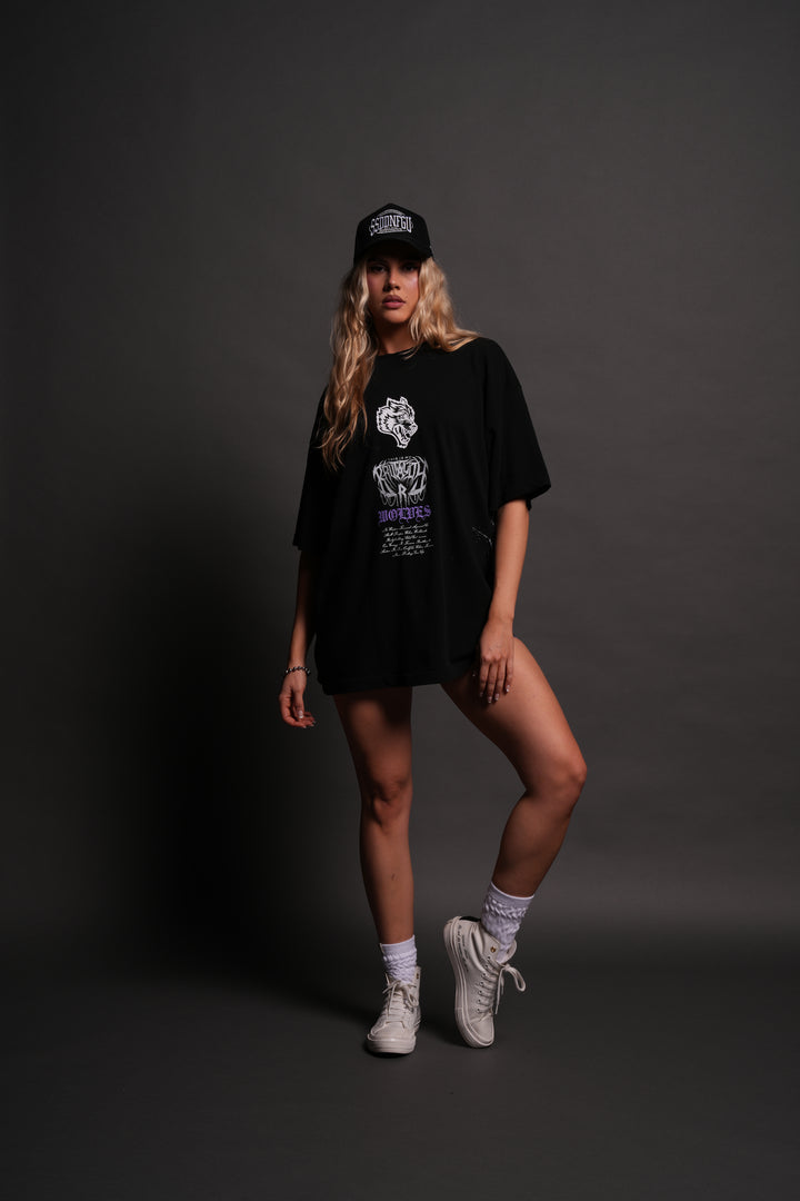 Brutality "Premium" Oversized Tee in Black