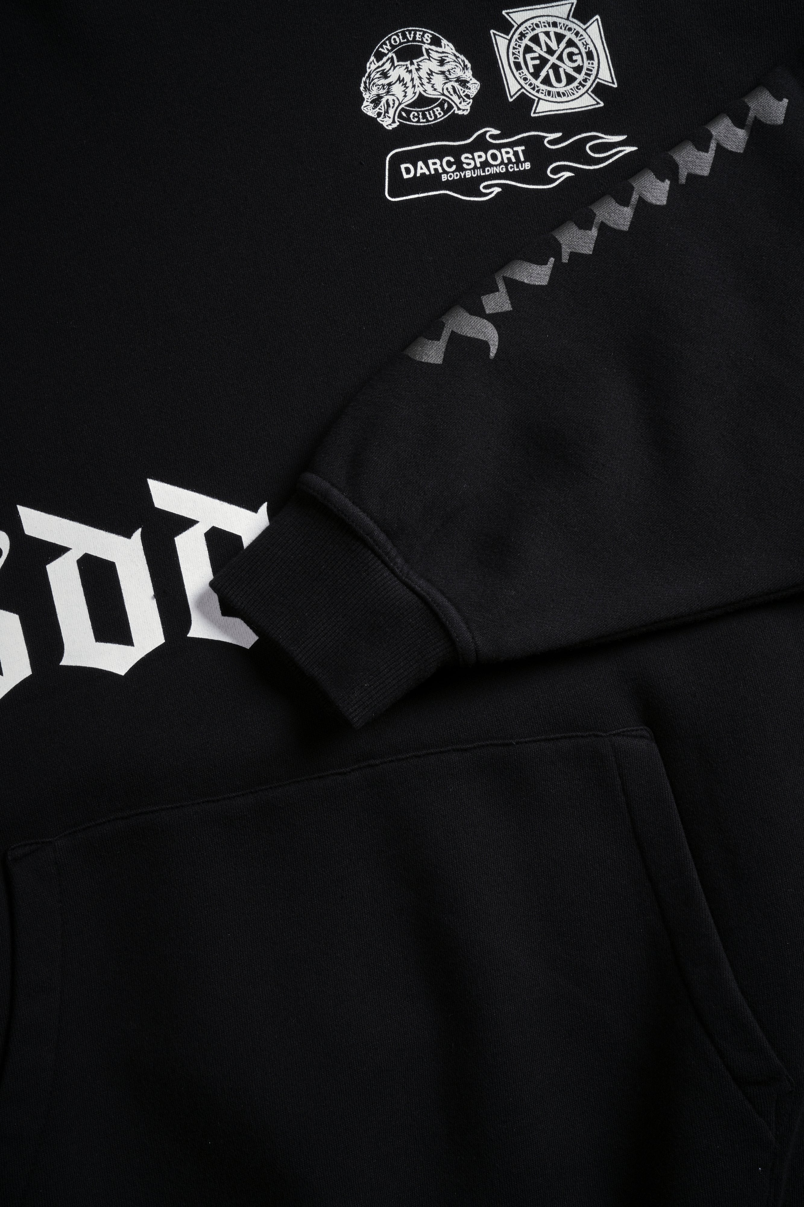 Us Forever "Pierce" Hoodie in Black