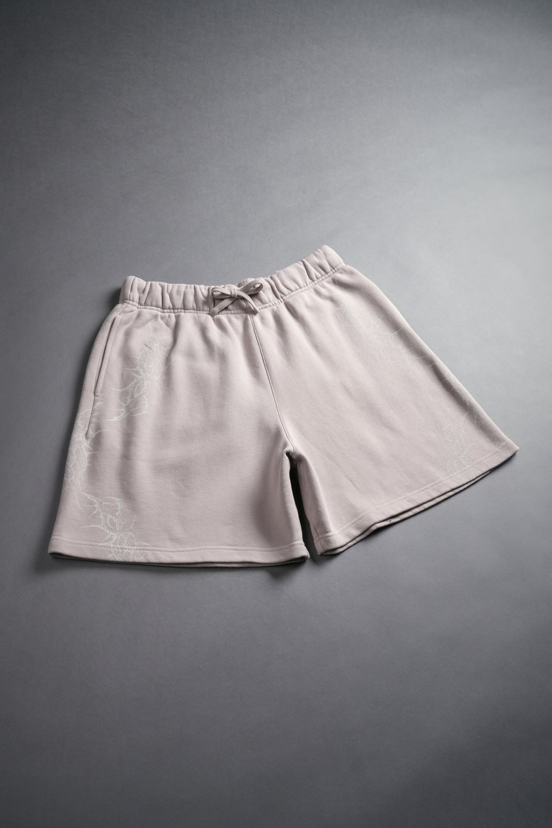 Thorns Post Lounge Sweat Shorts in Clay