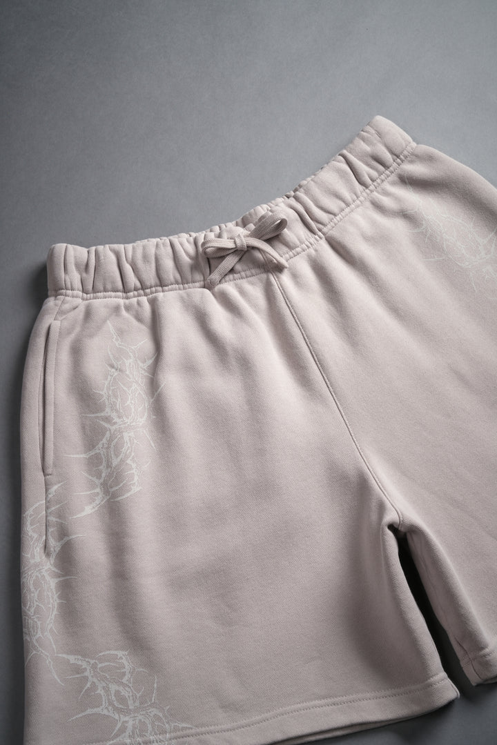 Thorns Post Lounge Sweat Shorts in Clay