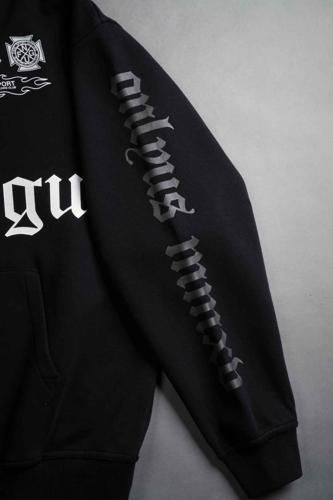 Us Forever "Pierce" Hoodie in Black
