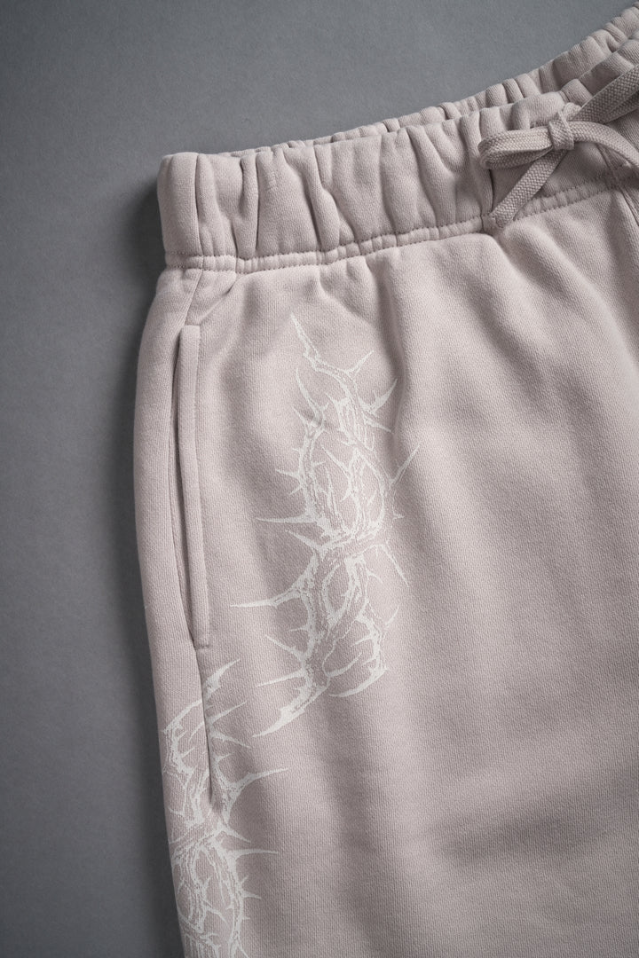 Thorns Post Lounge Sweat Shorts in Clay