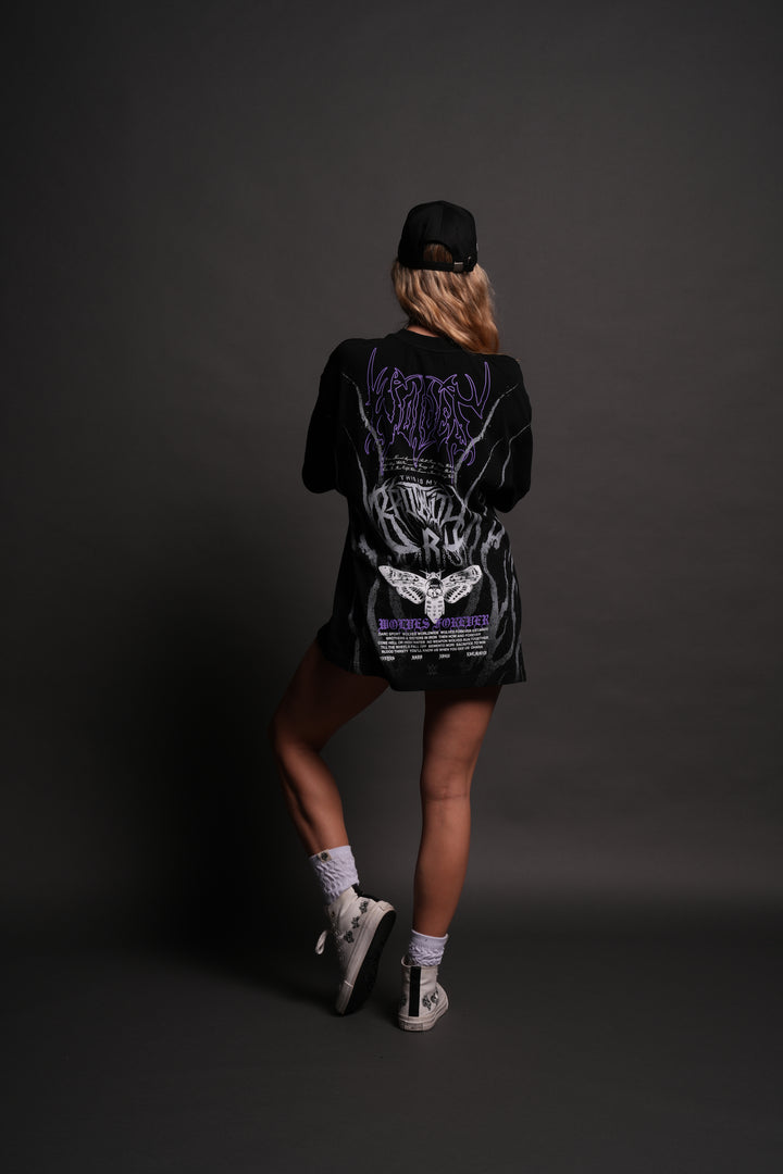 Brutality "Premium" Oversized Tee in Black