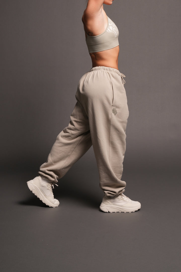 Dual Lightweight Lounger Sweat Pants In Cactus Gray