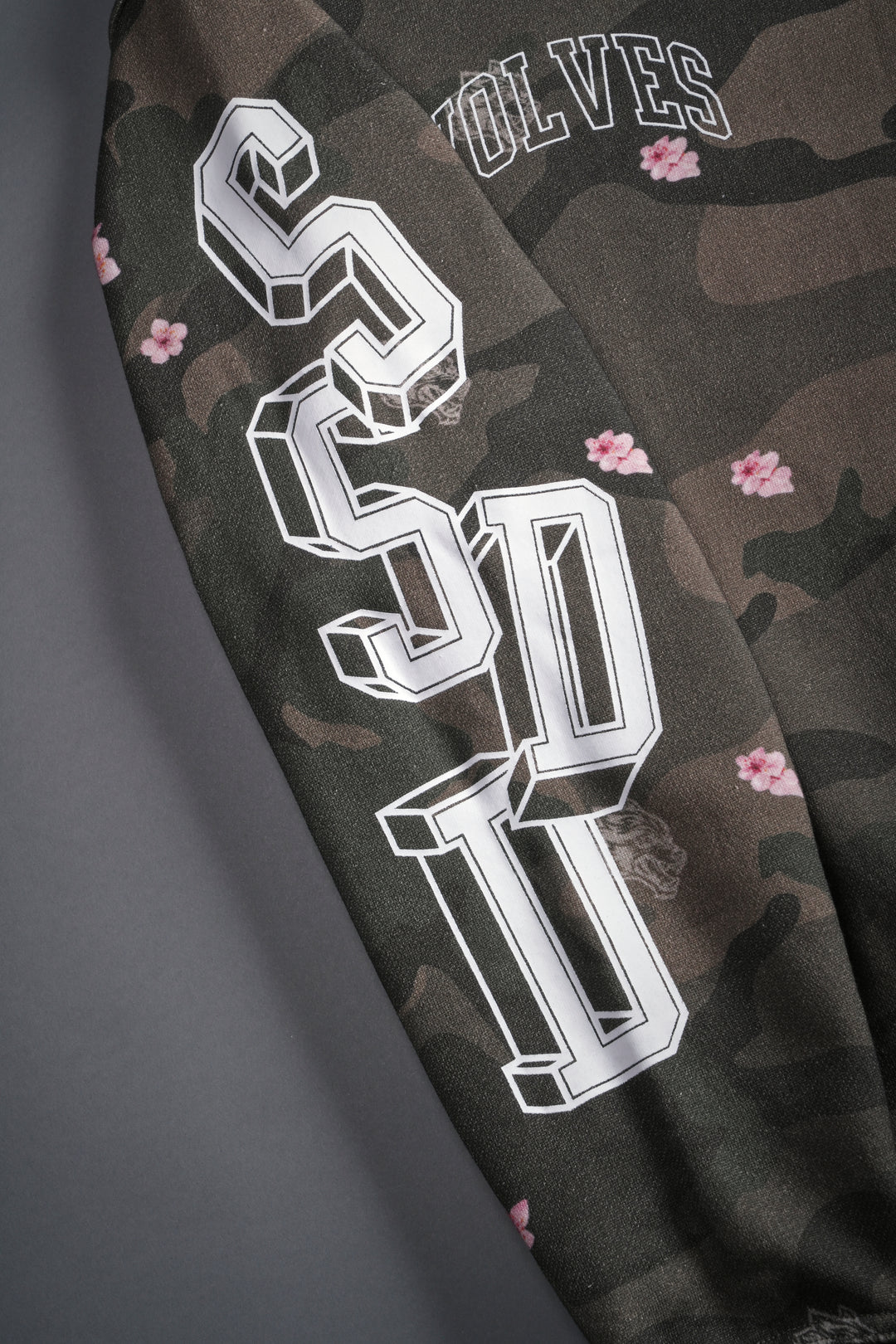 You'll Know It She London Crewneck in Vintage Blossom Woodland Camo