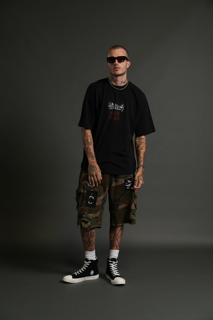 Eternal Blood "Premium" Oversized Tee in Black