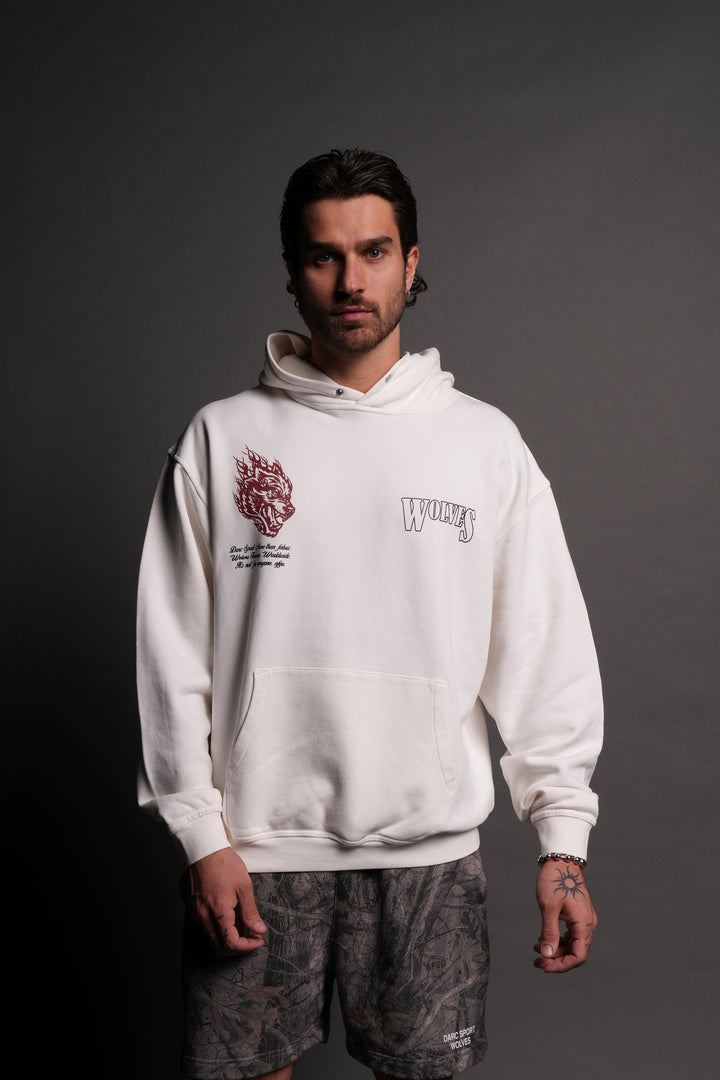 Western V2 "Pierce" Hoodie in Cream