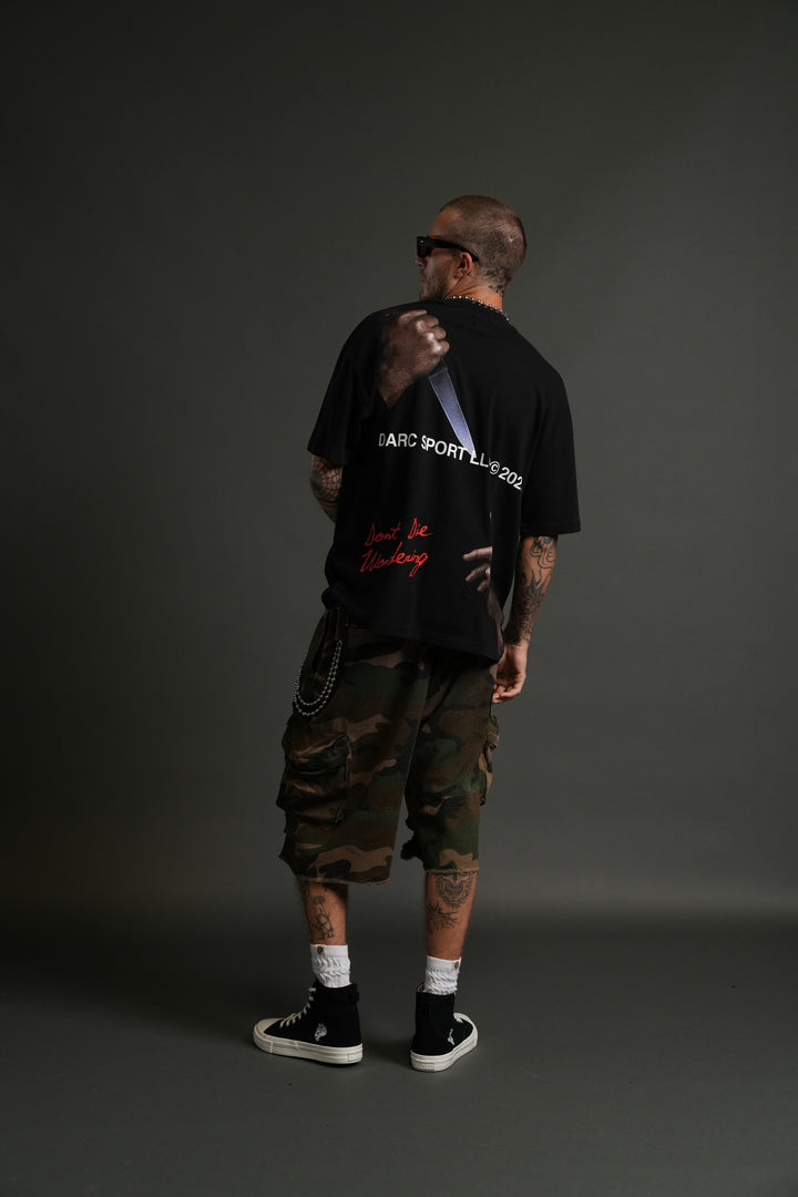 Eternal Blood "Premium" Oversized Tee in Black