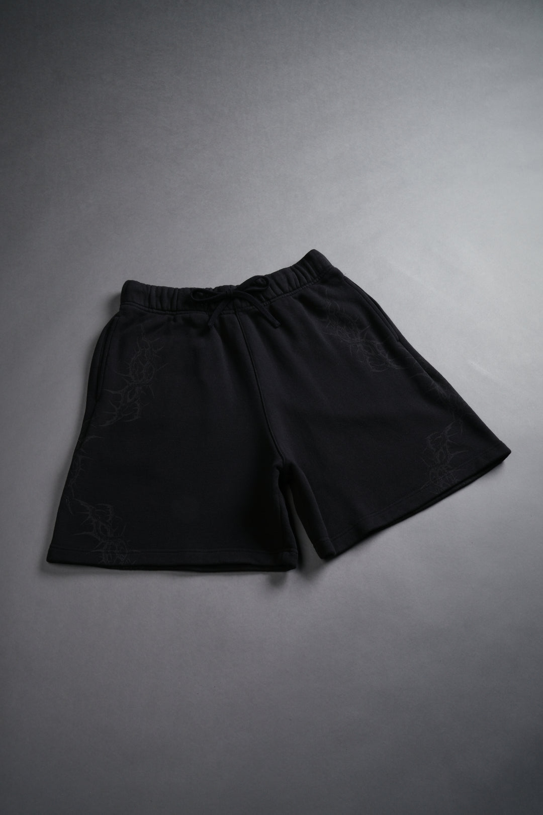 Thorns Post Lounge Sweat Shorts in Black