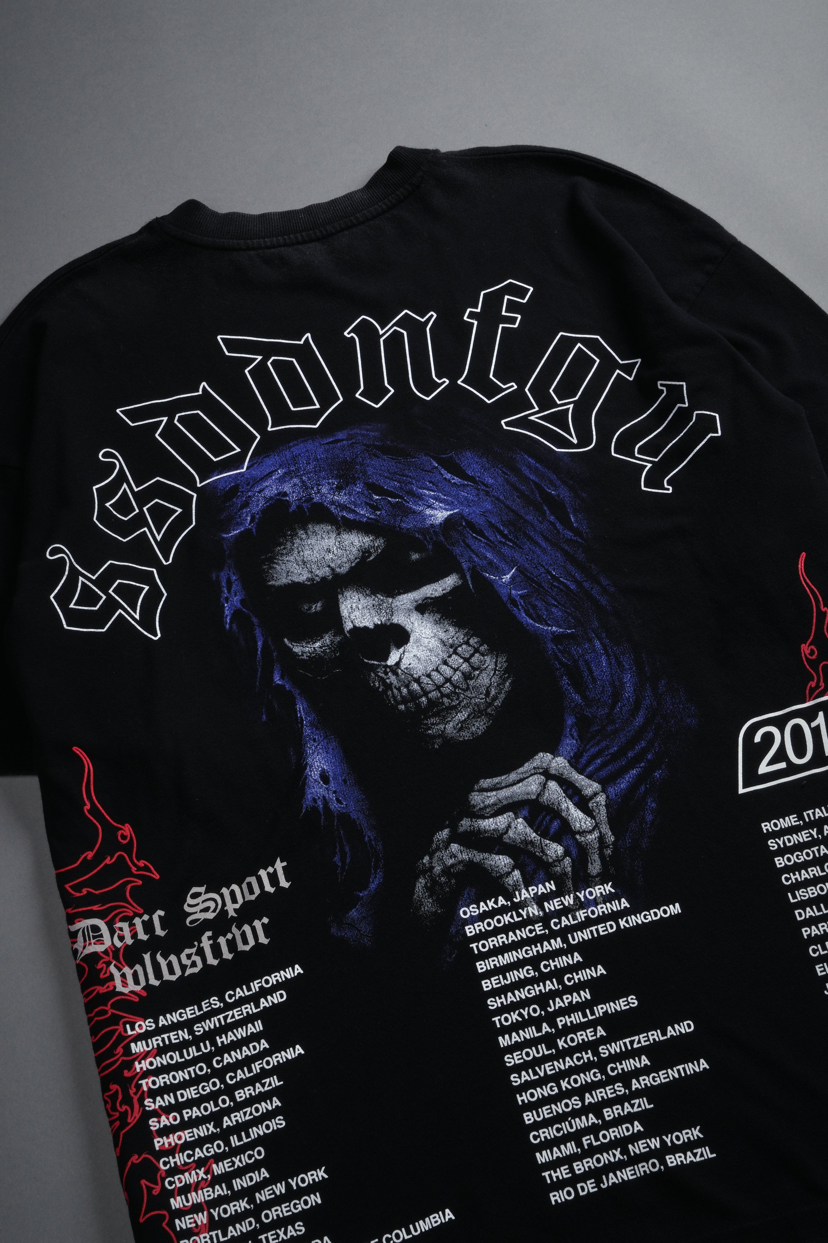 Reaper Tour Premium Oversized Tee in Black