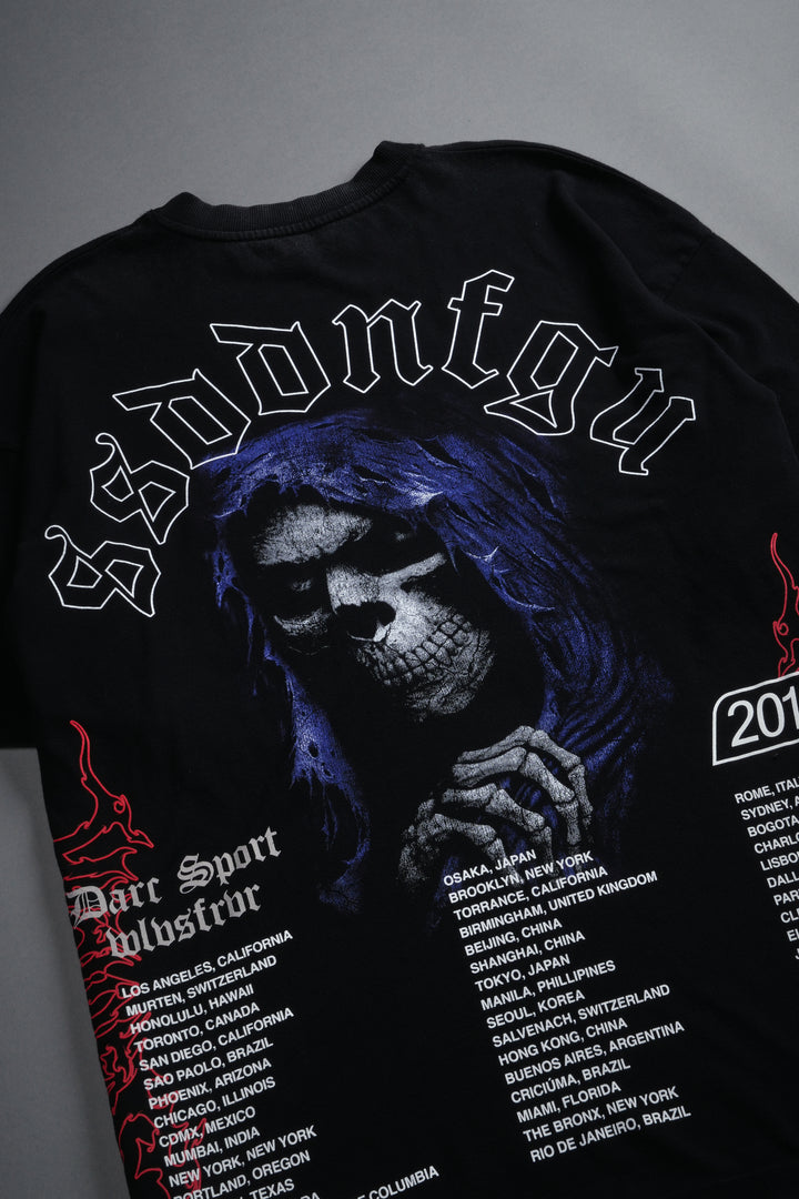 Reaper Tour Premium Oversized Tee in Black