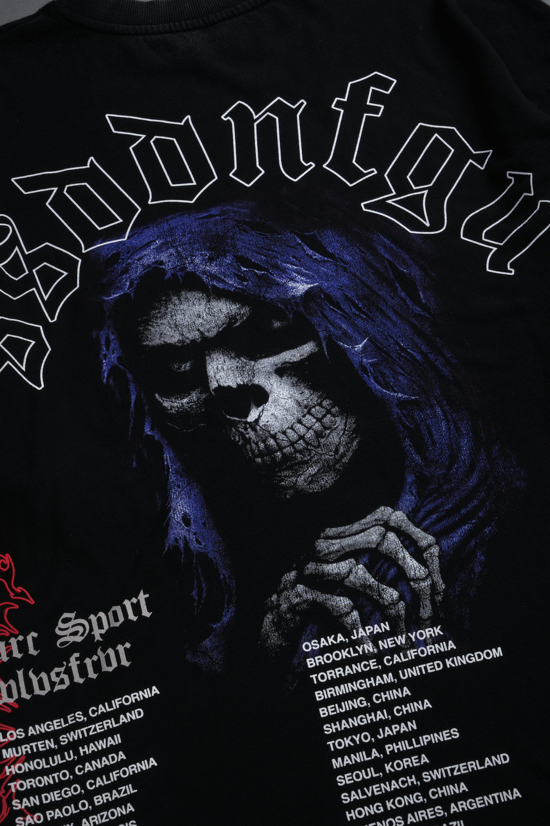 Reaper Tour Premium Oversized Tee in Black