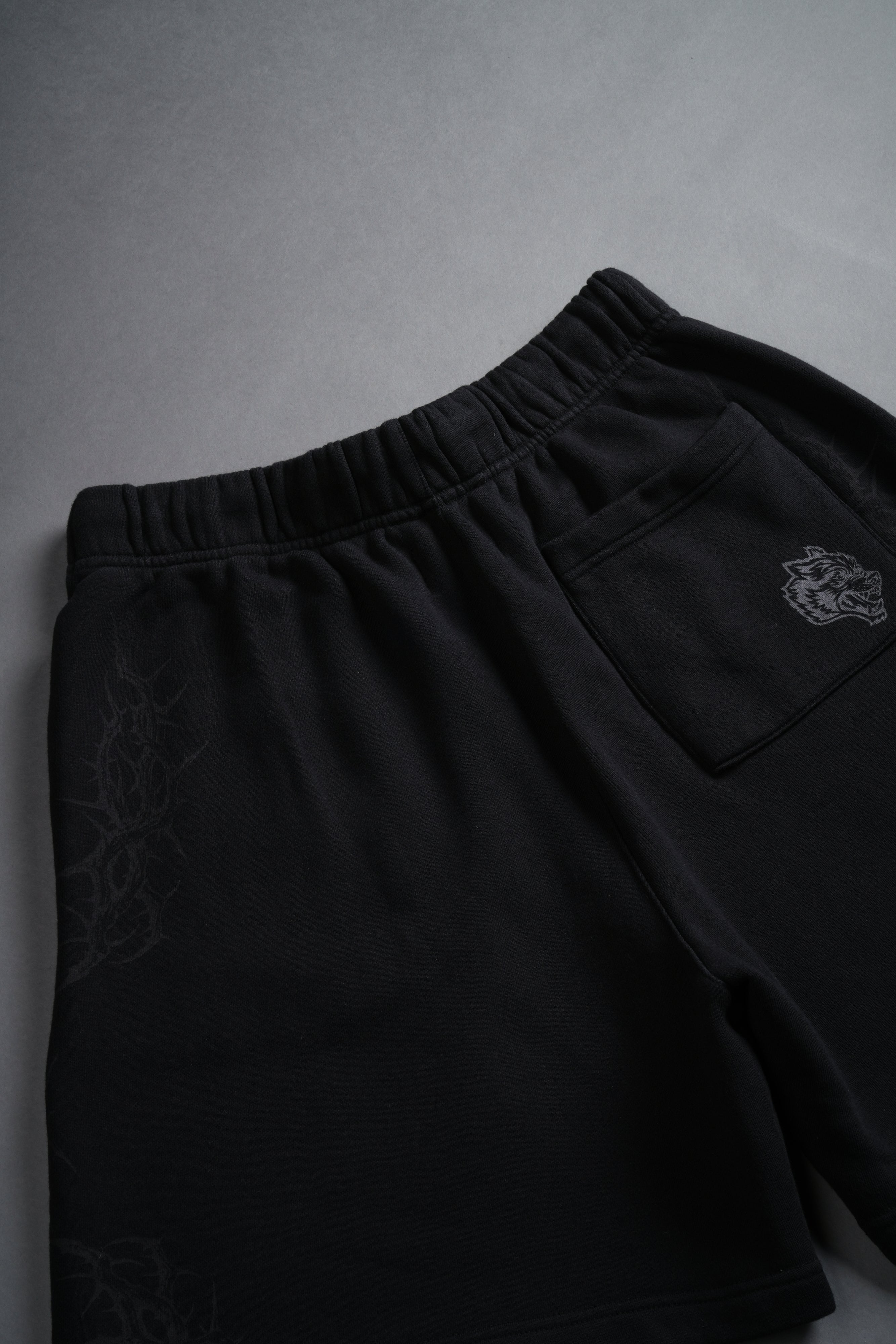 Thorns Post Lounge Sweat Shorts in Black