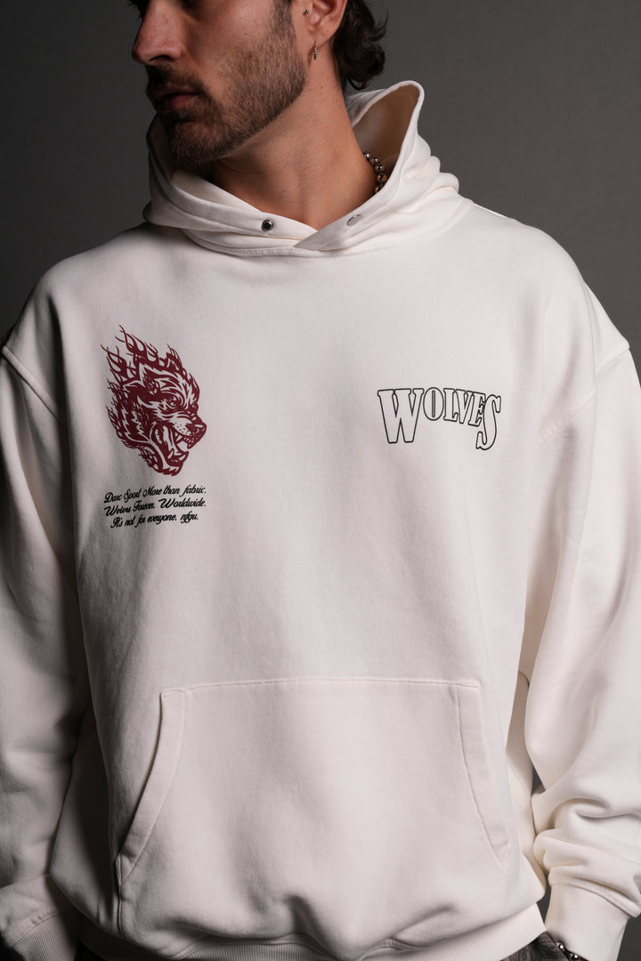 Western V2 "Pierce" Hoodie in Cream