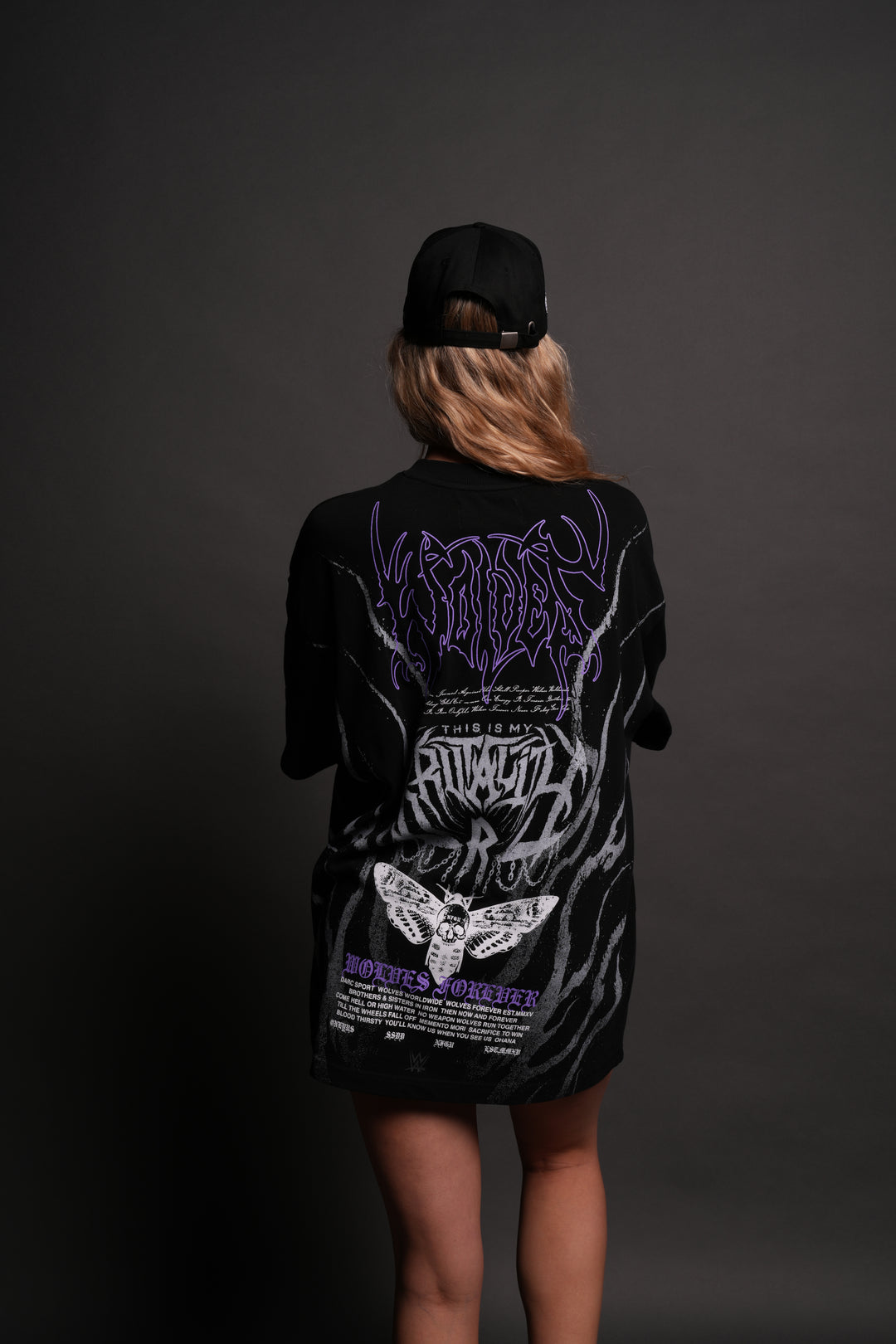 Brutality "Premium" Oversized Tee in Black