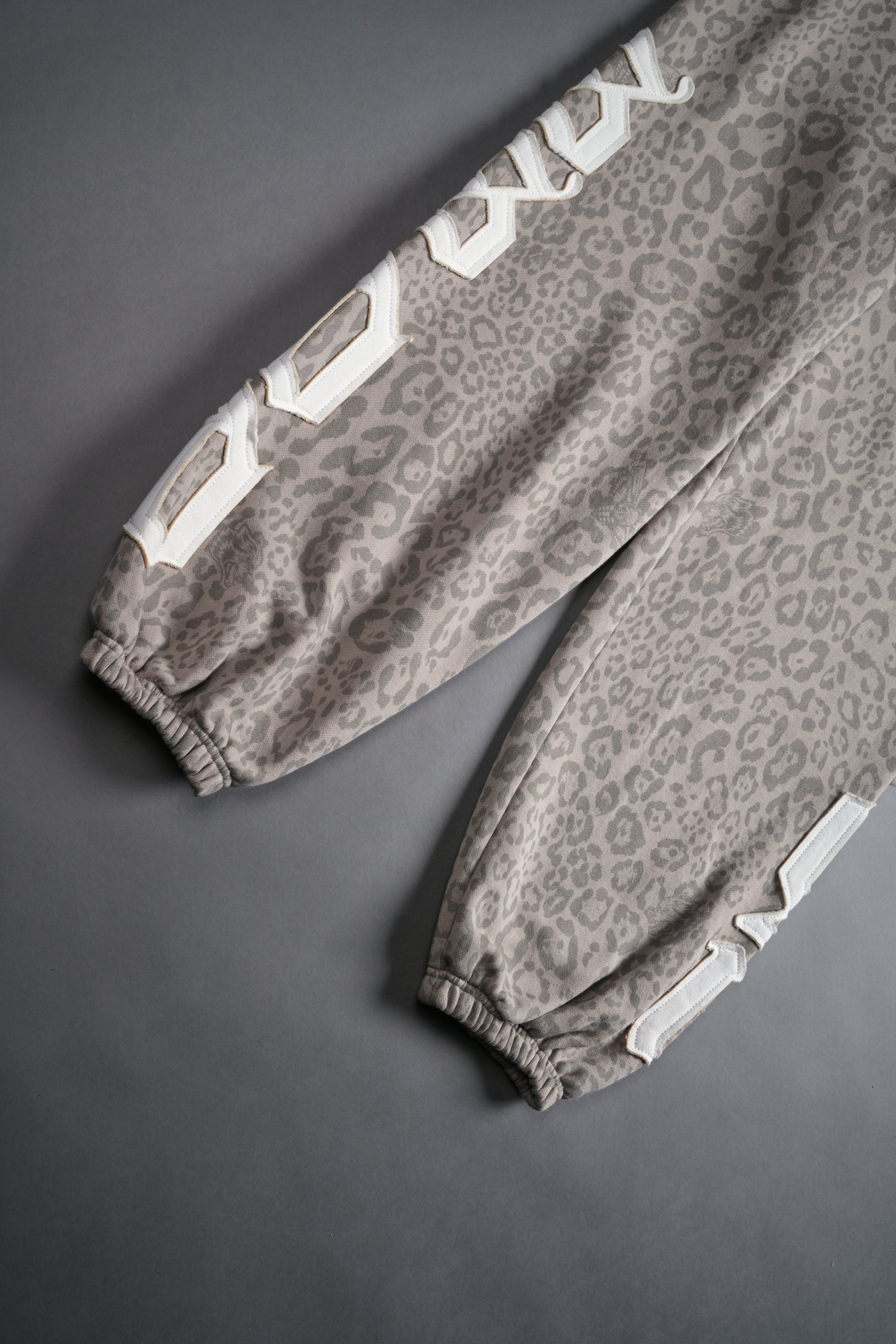 Our Mantra Lightweight Lounger Sweat Pants in Clay Leopard