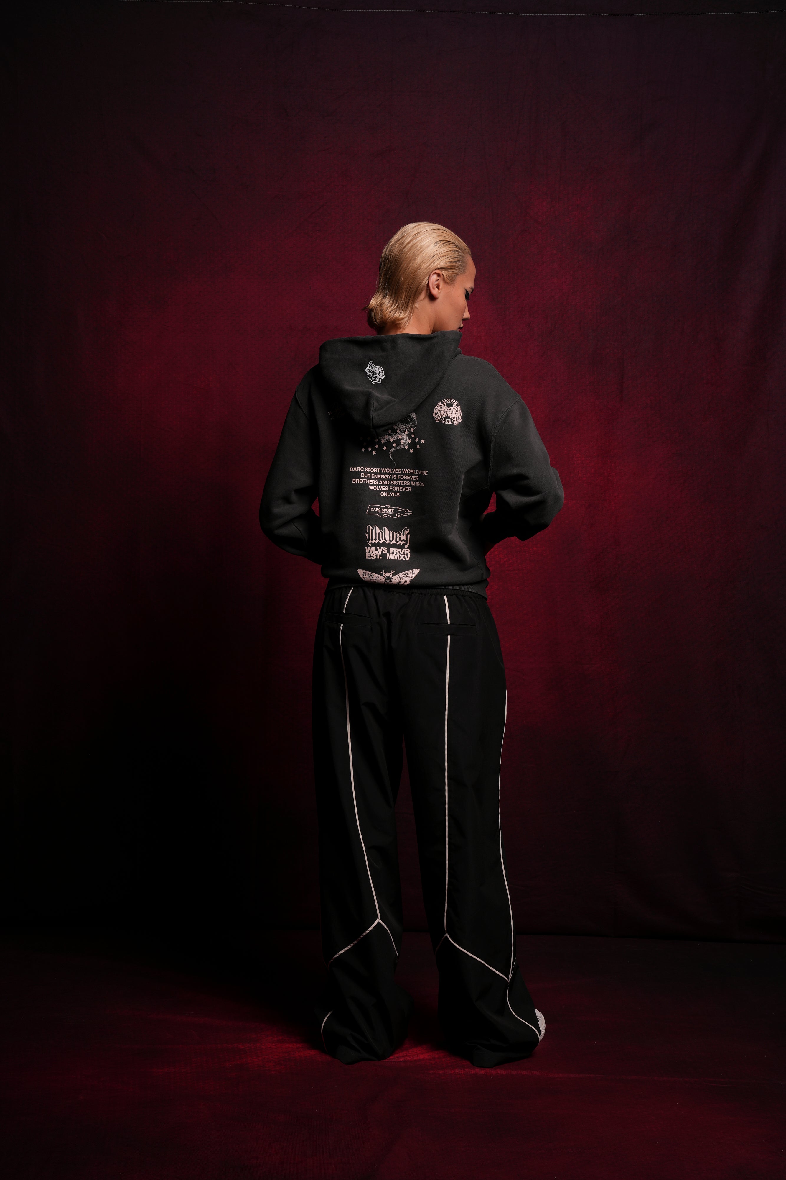 Never Back Down "Dakota" Hoodie in Wolf Gray