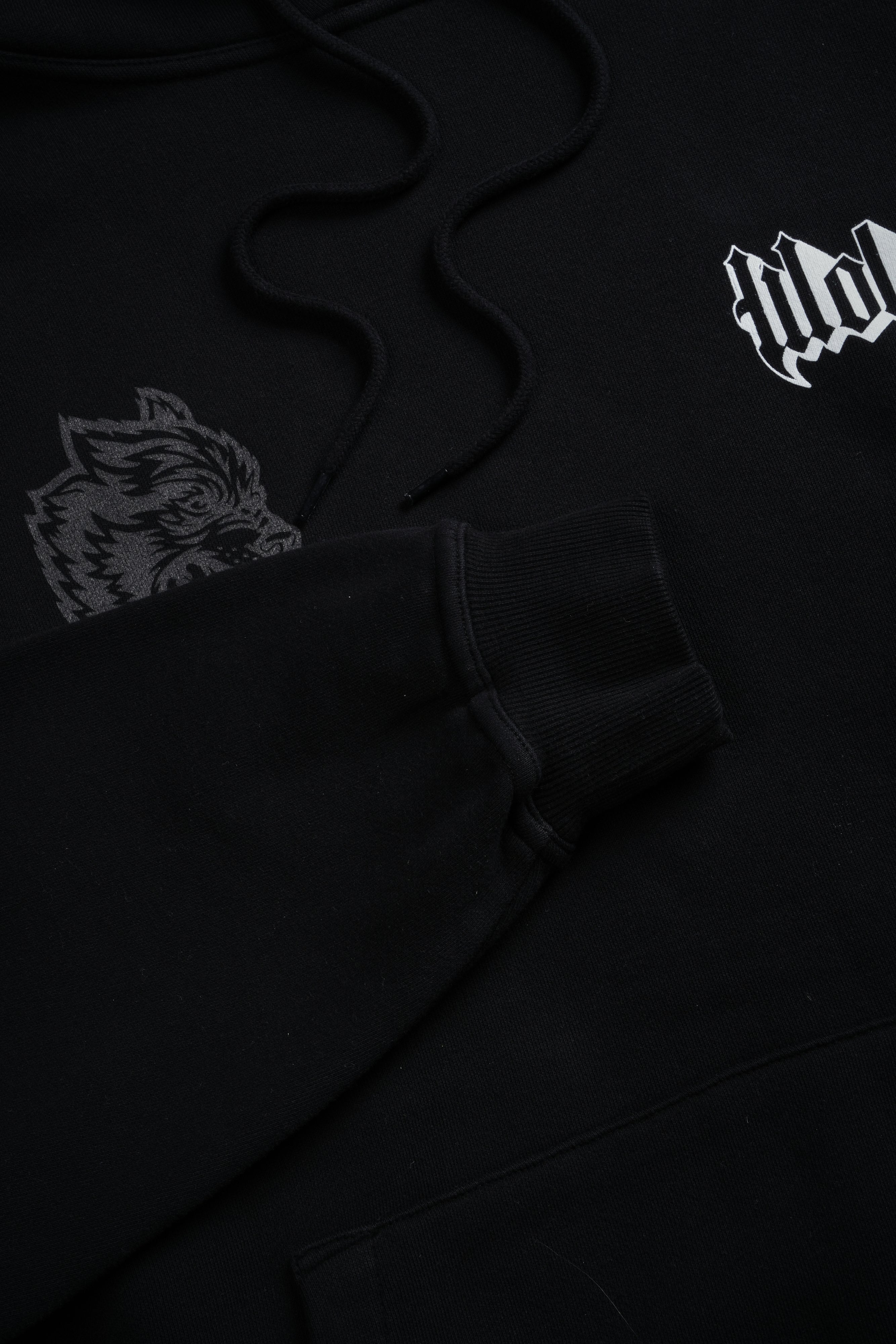 Wlvs Fire Bishop Hoodie in Black