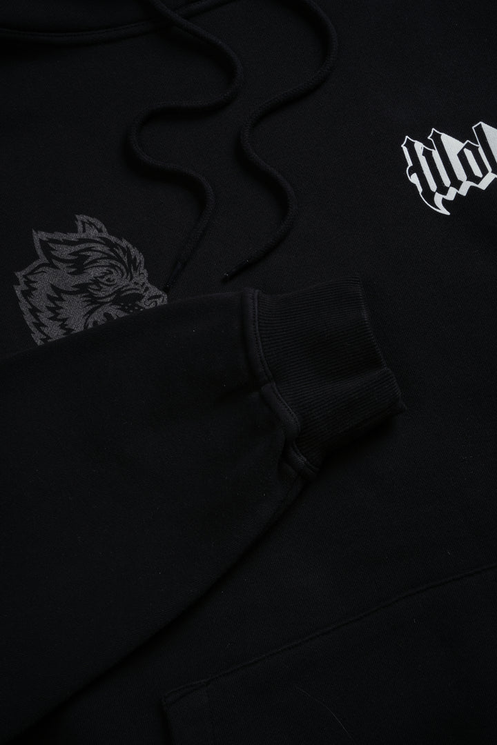 Wlvs Fire Bishop Hoodie in Black
