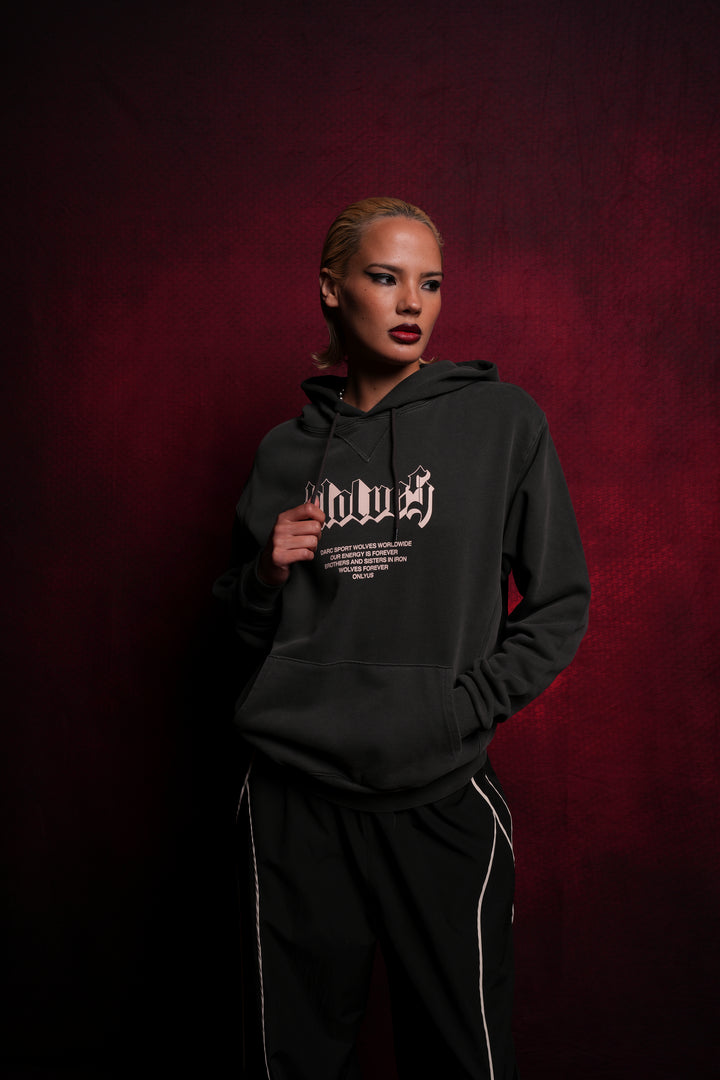 Never Back Down "Dakota" Hoodie in Wolf Gray