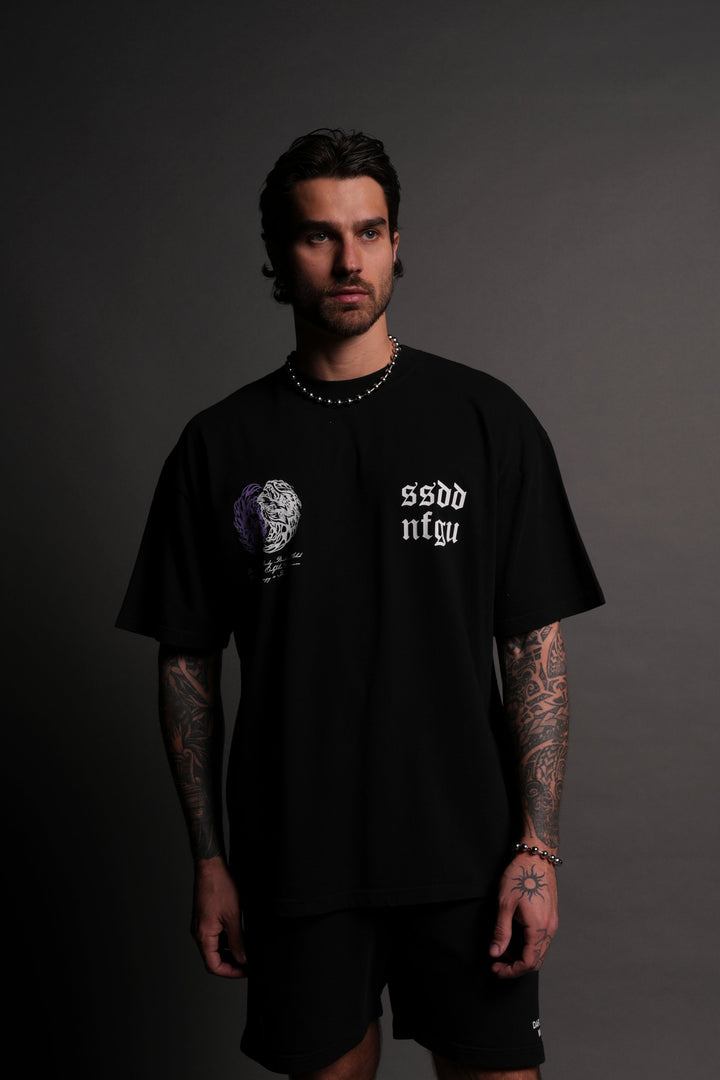 Till Forever V2 "Premium" Oversized Tee in Black