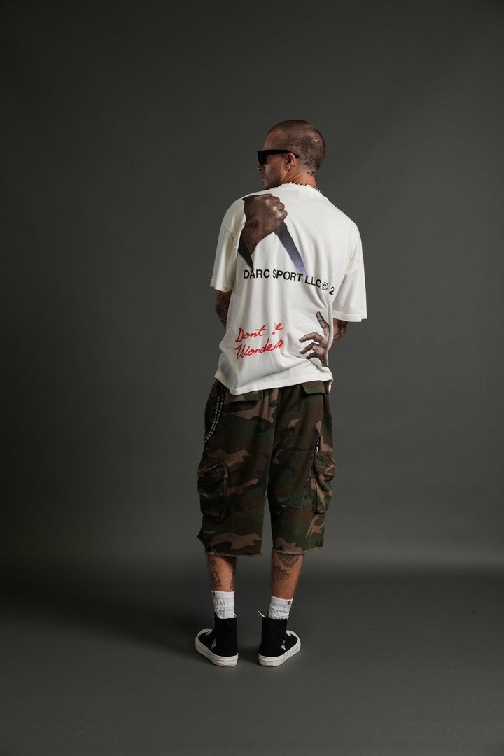 Eternal Blood "Premium" Oversized Tee in Cream