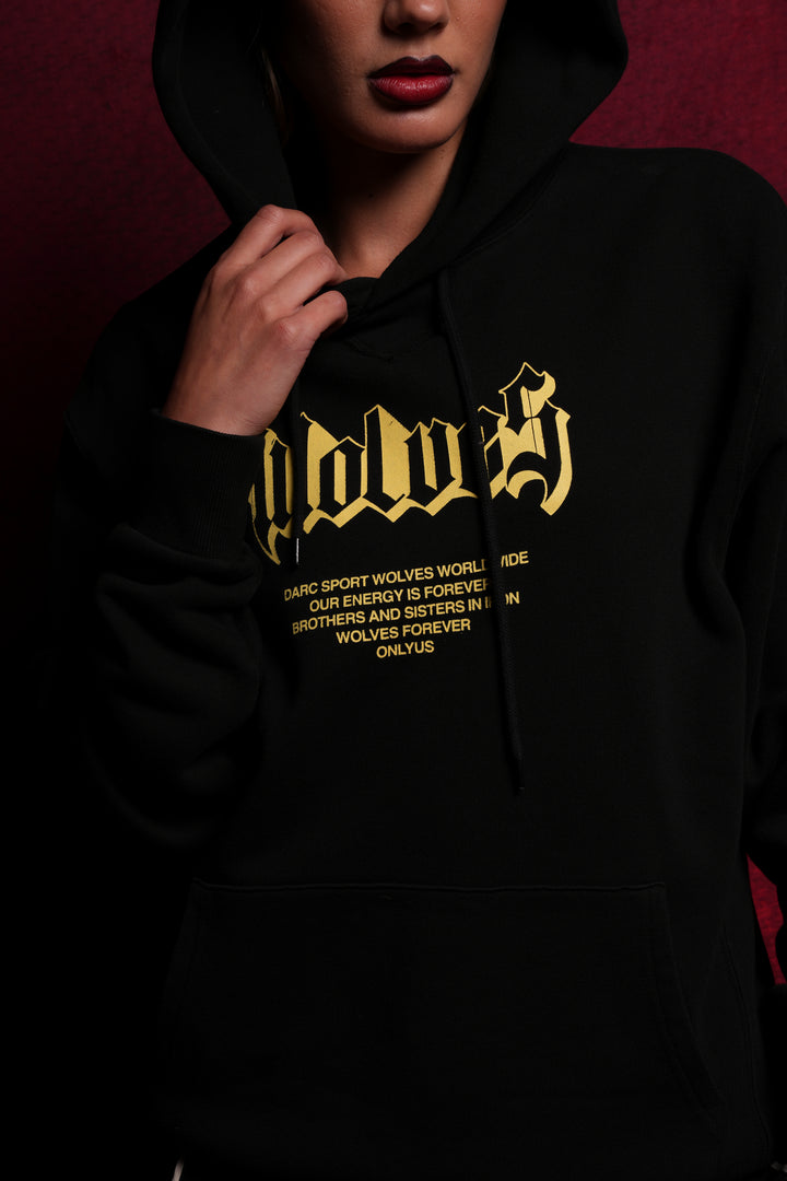 Never Back Down "Dakota" Hoodie in Black