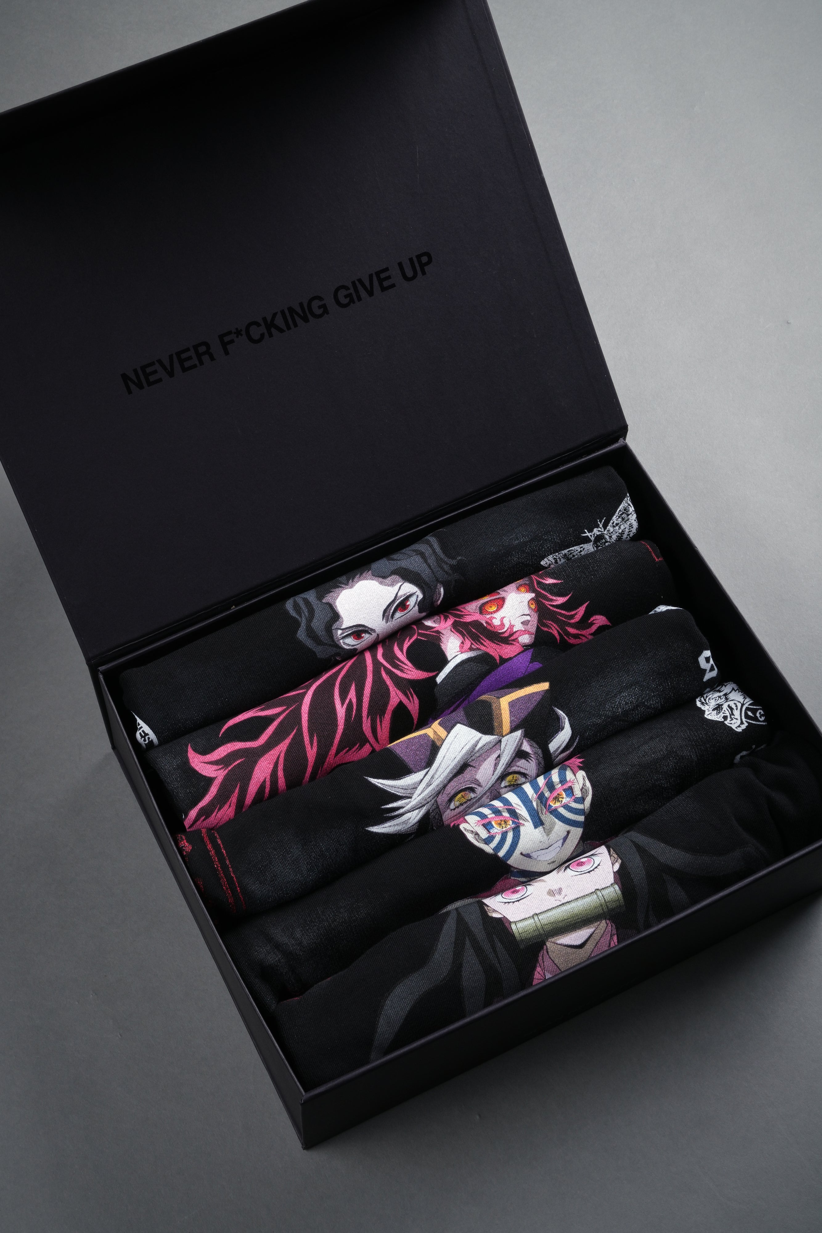 Demon Slayer "Side-By-Side" Tee Box Set in Black