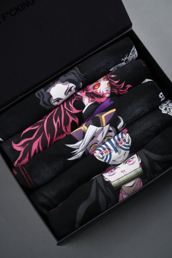 Demon Slayer "Side-By-Side" Tee Box Set in Black