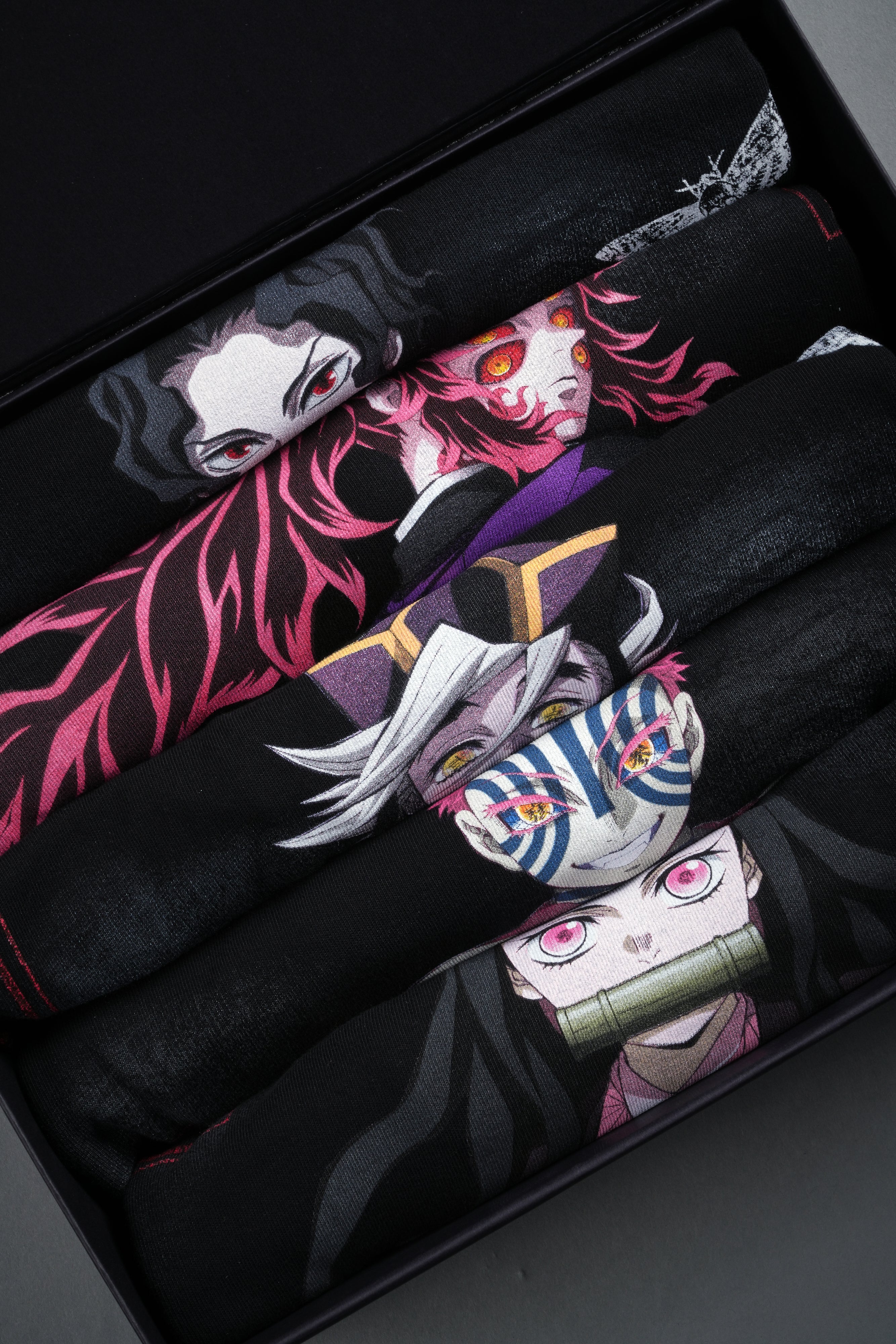 Demon Slayer "Side-By-Side" Tee Box Set in Black