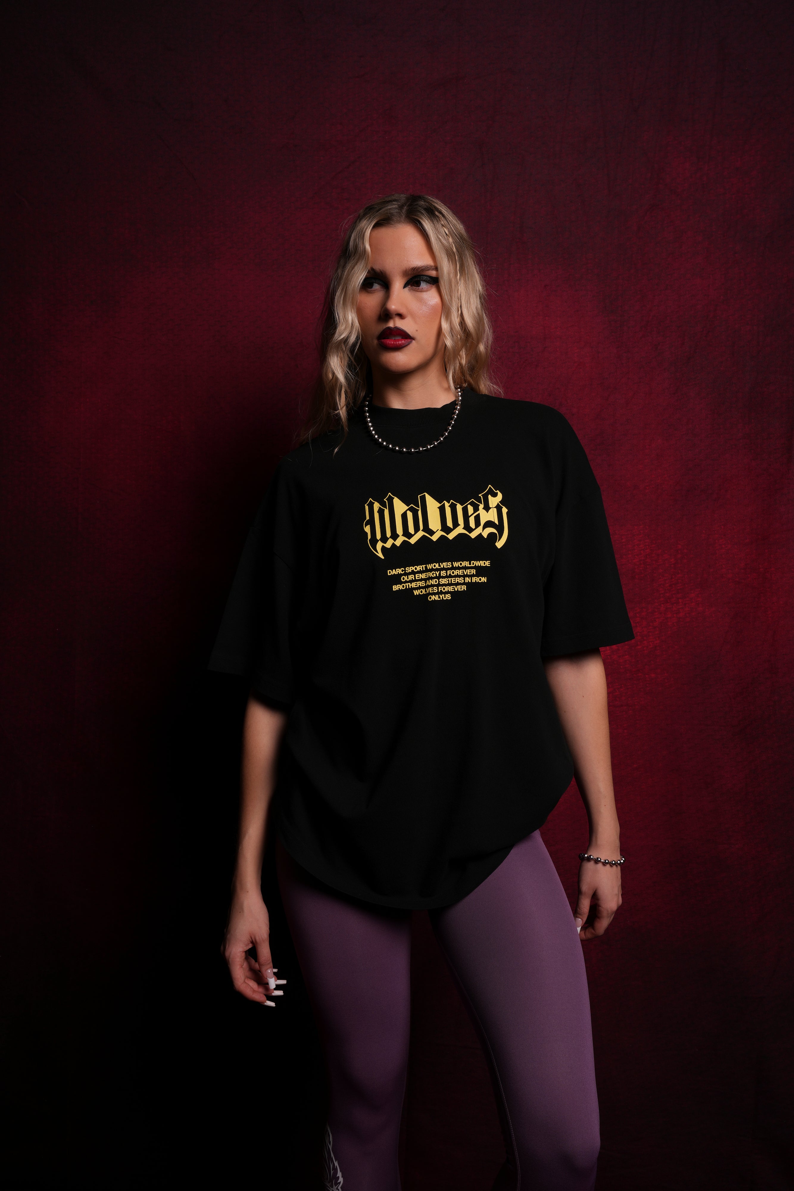 Never Back Down "Pump Cover" Tee in Black
