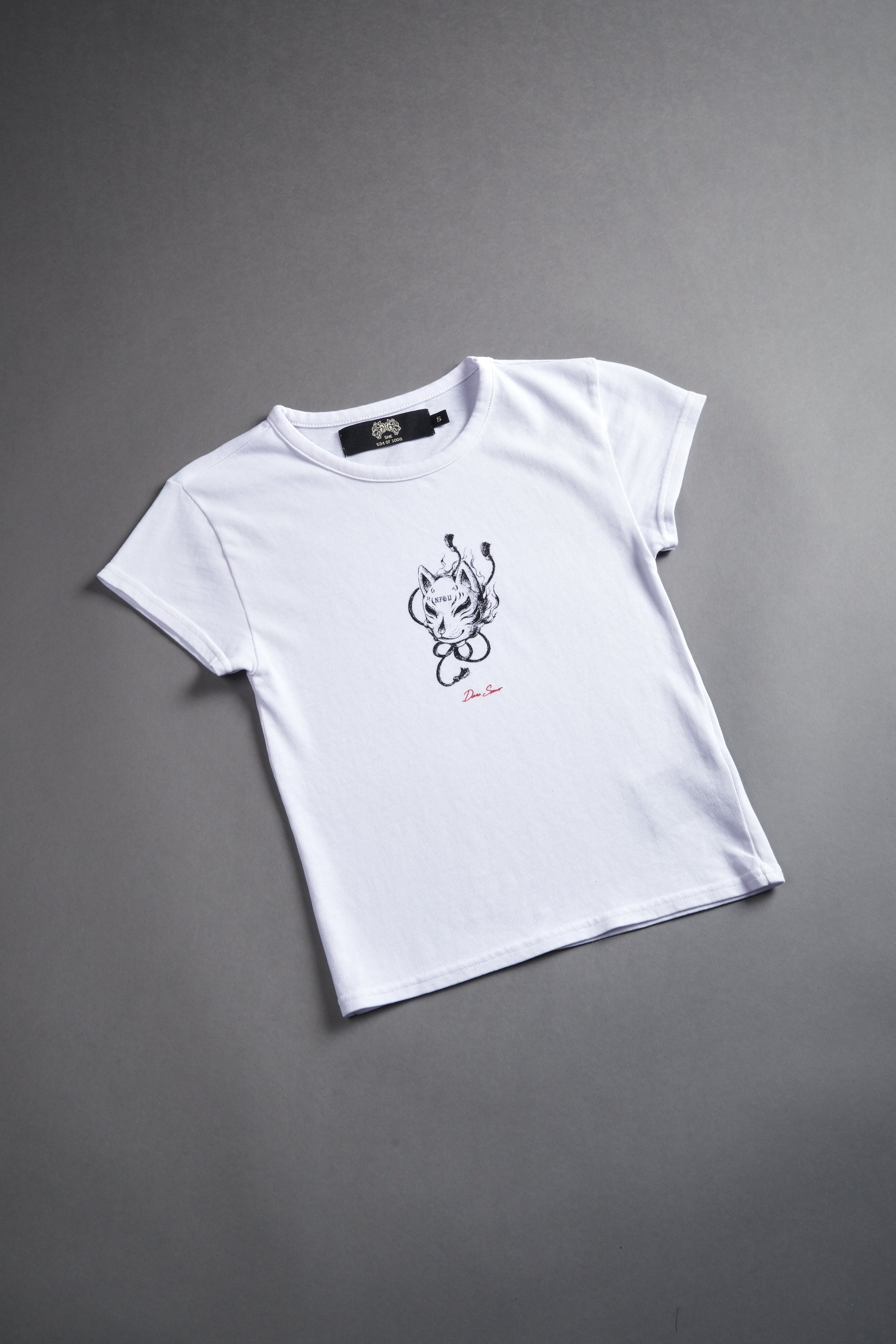 【YEGG】25ss Dot wing baby tee Cross Wing Rhinestone Girls Baby T-Shirt | Hot Topic