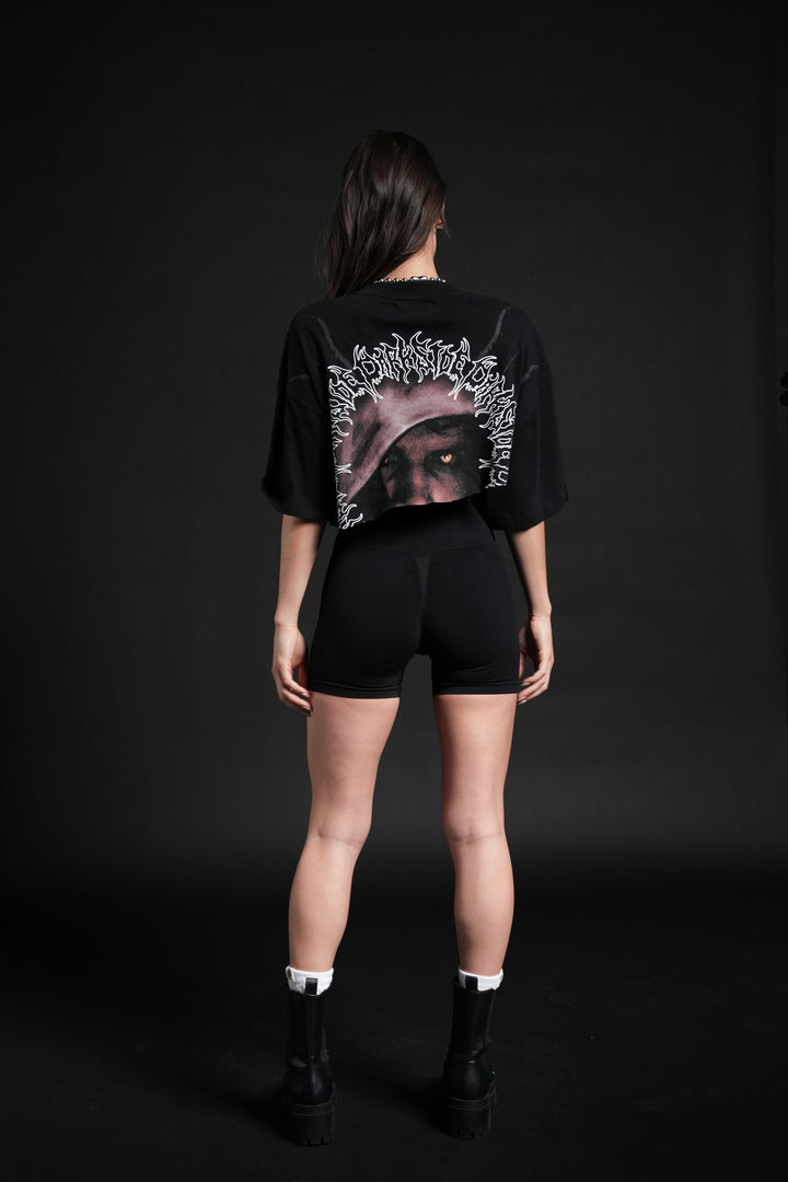 Dark Side Frvr Premium Oversized Tee in Black