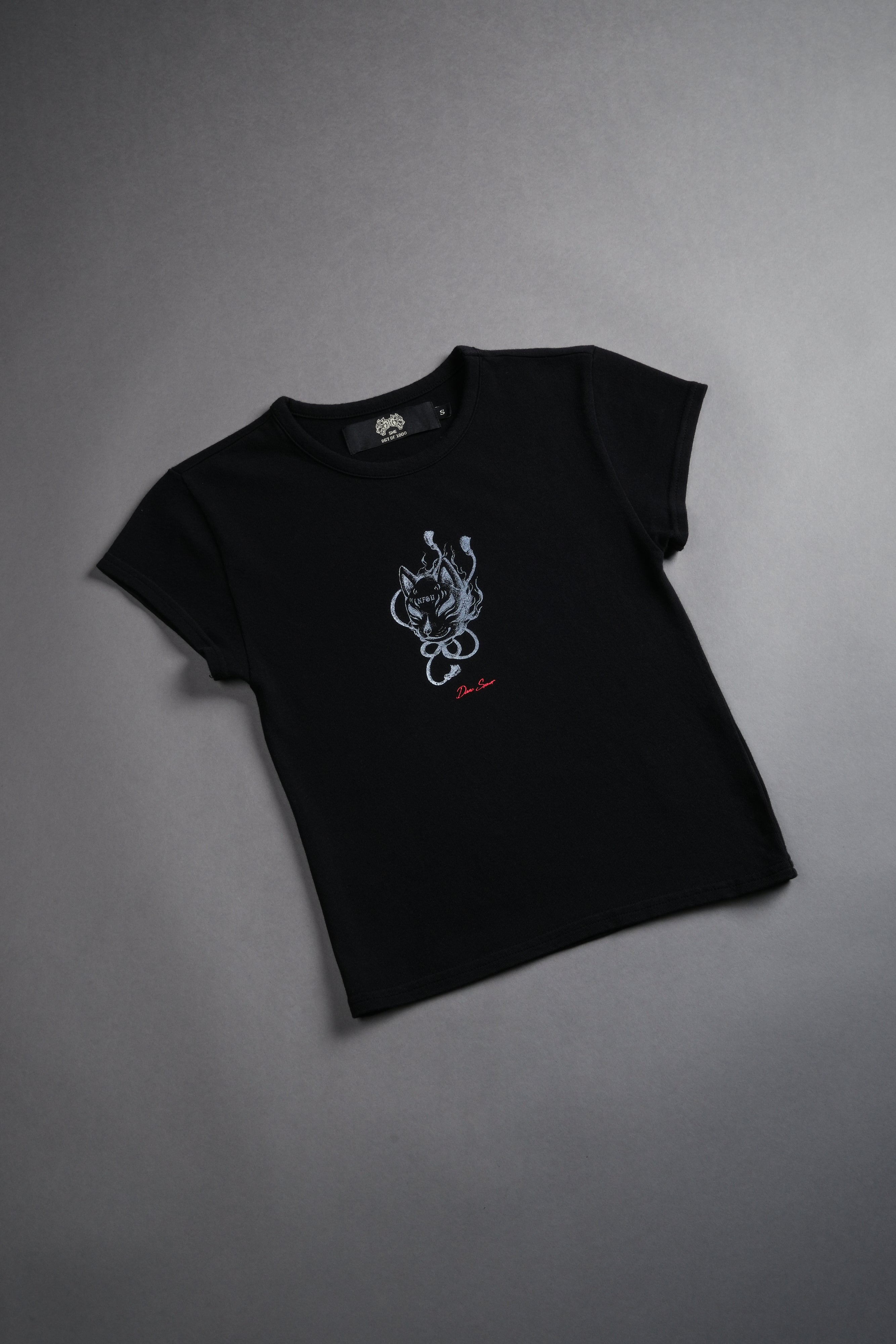 NFGU Kitsune "Baby" Tee in Black