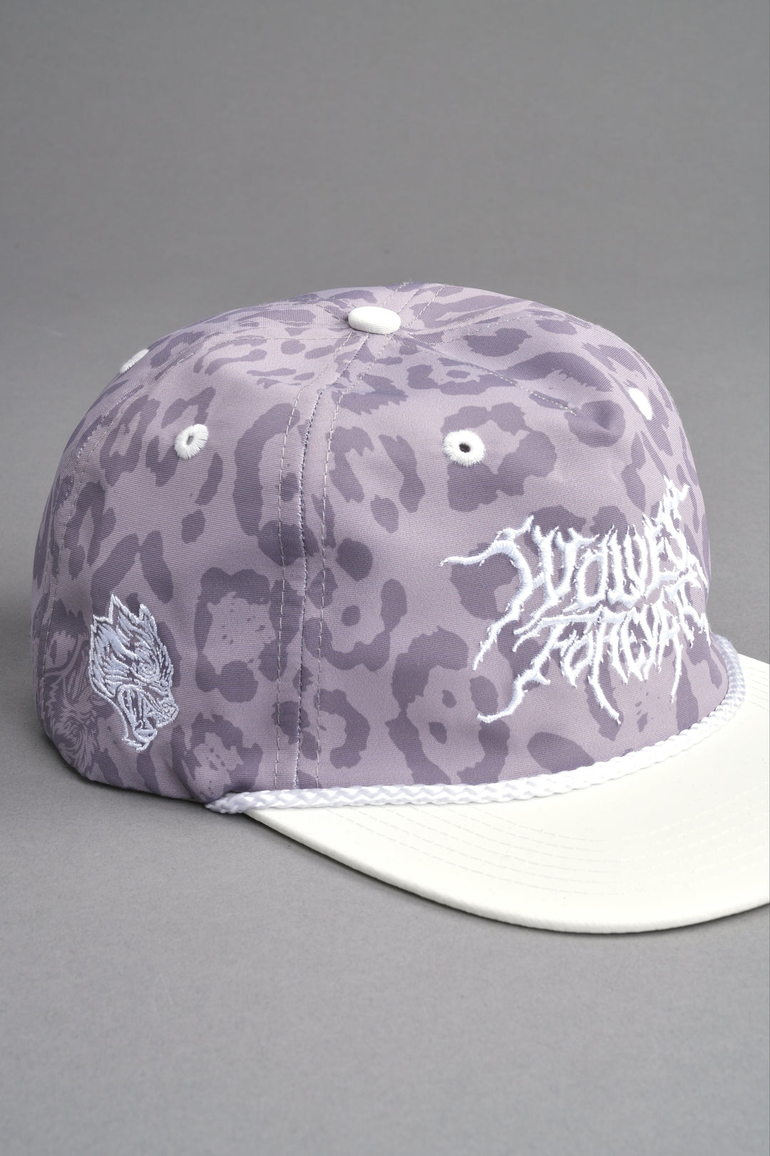 Forged From Iron Paradise Hat in Clay Leopard/Cream
