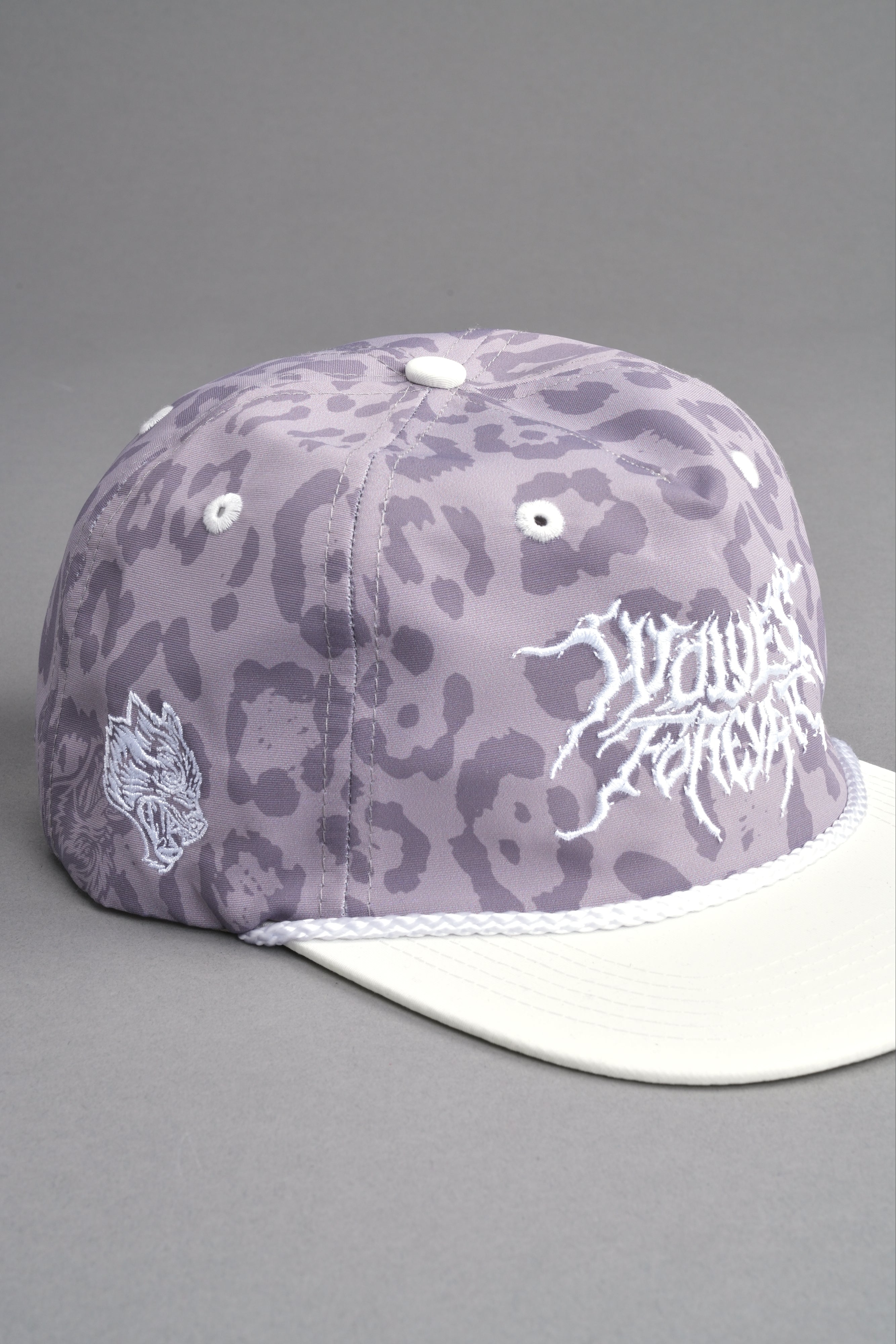 Forged From Iron Paradise Hat in Clay Leopard/Cream