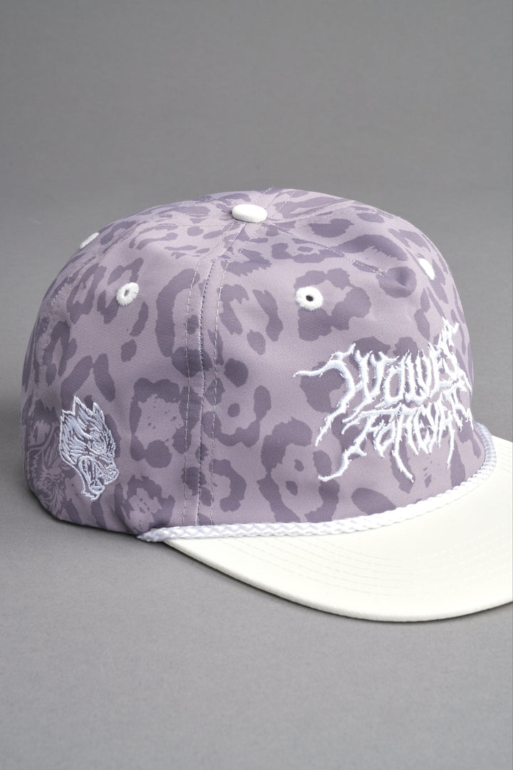 Forged From Iron Paradise Hat in Clay Leopard/Cream